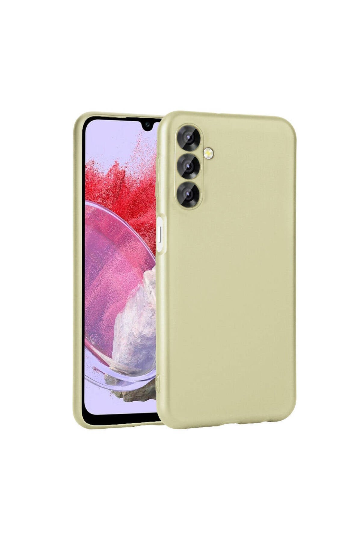 Galaxy M34 5G Kılıf NVTH Premier Silikon Kapak - Gold