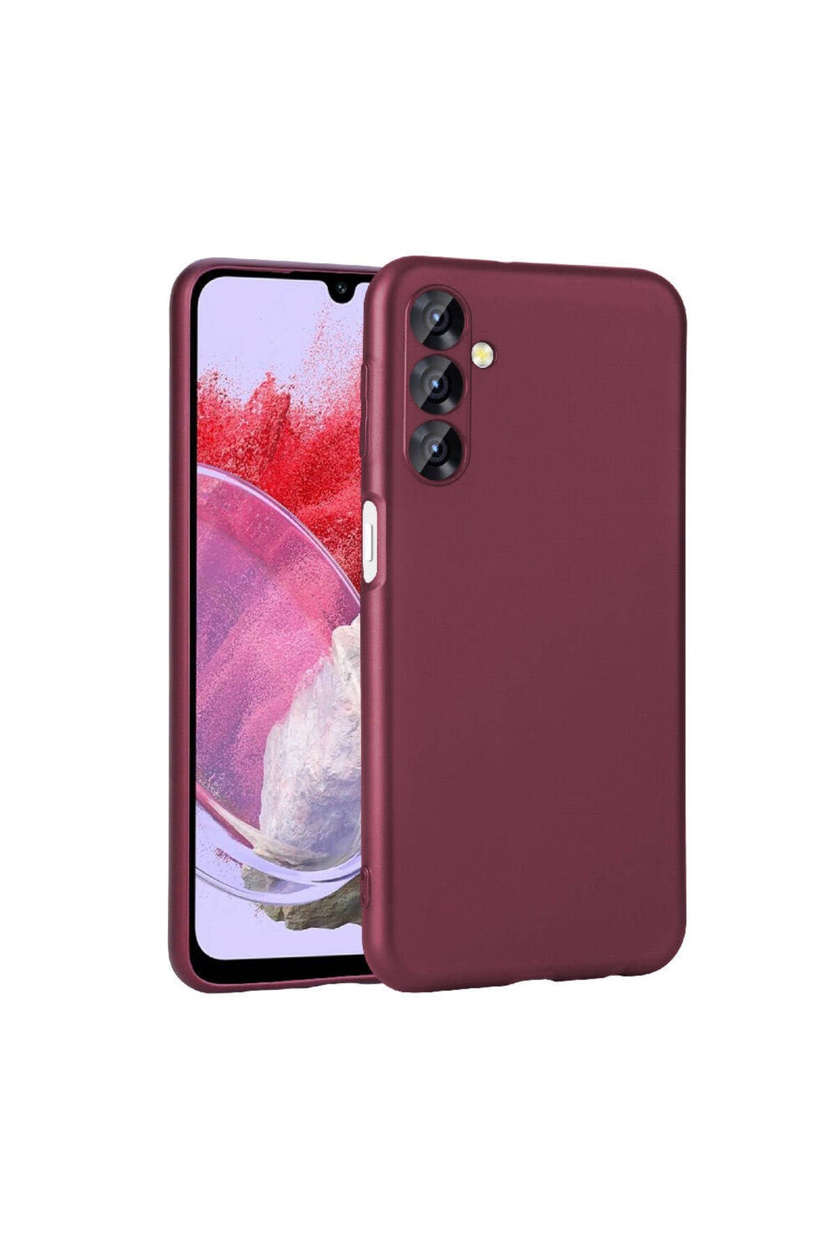 Galaxy M34 5G Kılıf NVTH Premier Silikon Kapak - Mürdüm