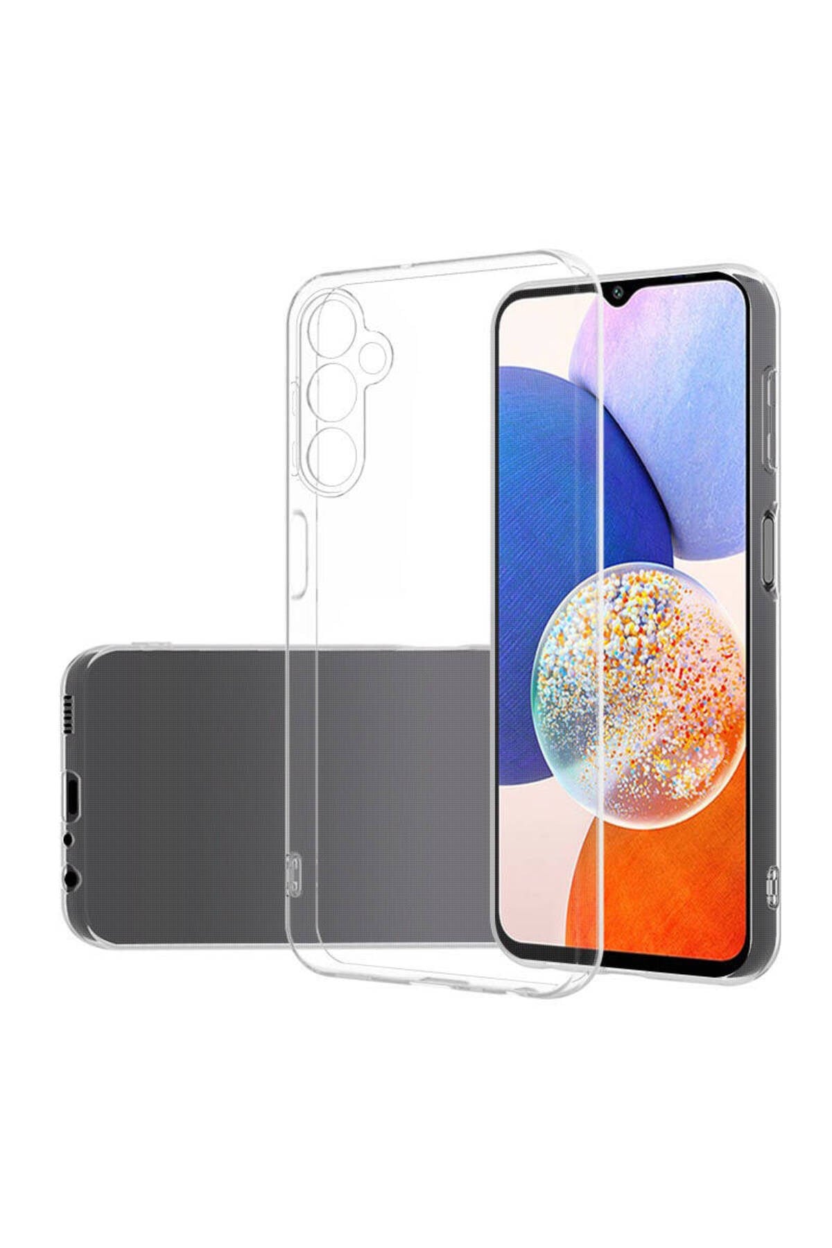 Galaxy M34 5G Kılıf NVTH Süper Silikon Kapak - Renksiz