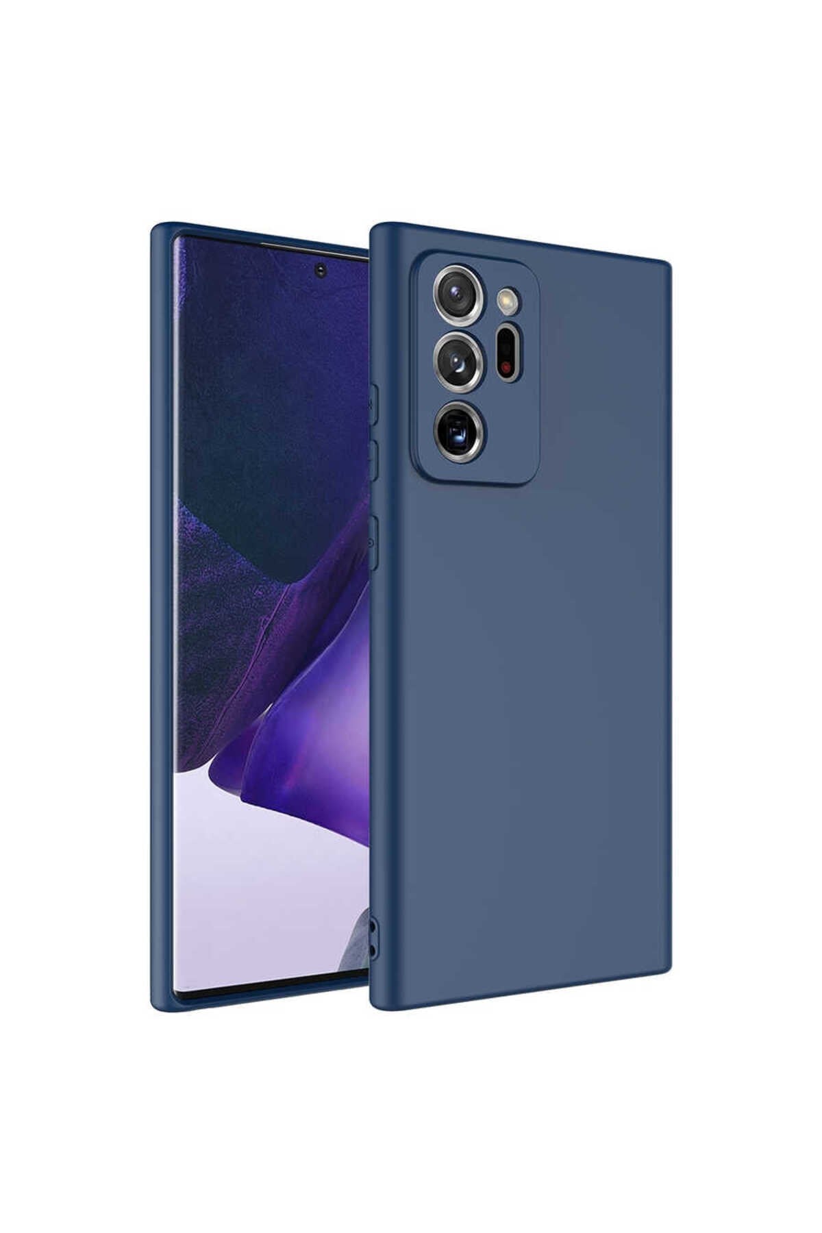 Galaxy Note 20 Ultra Uyumlu NVTH Mara Lansman Kılıf-Lacivert
