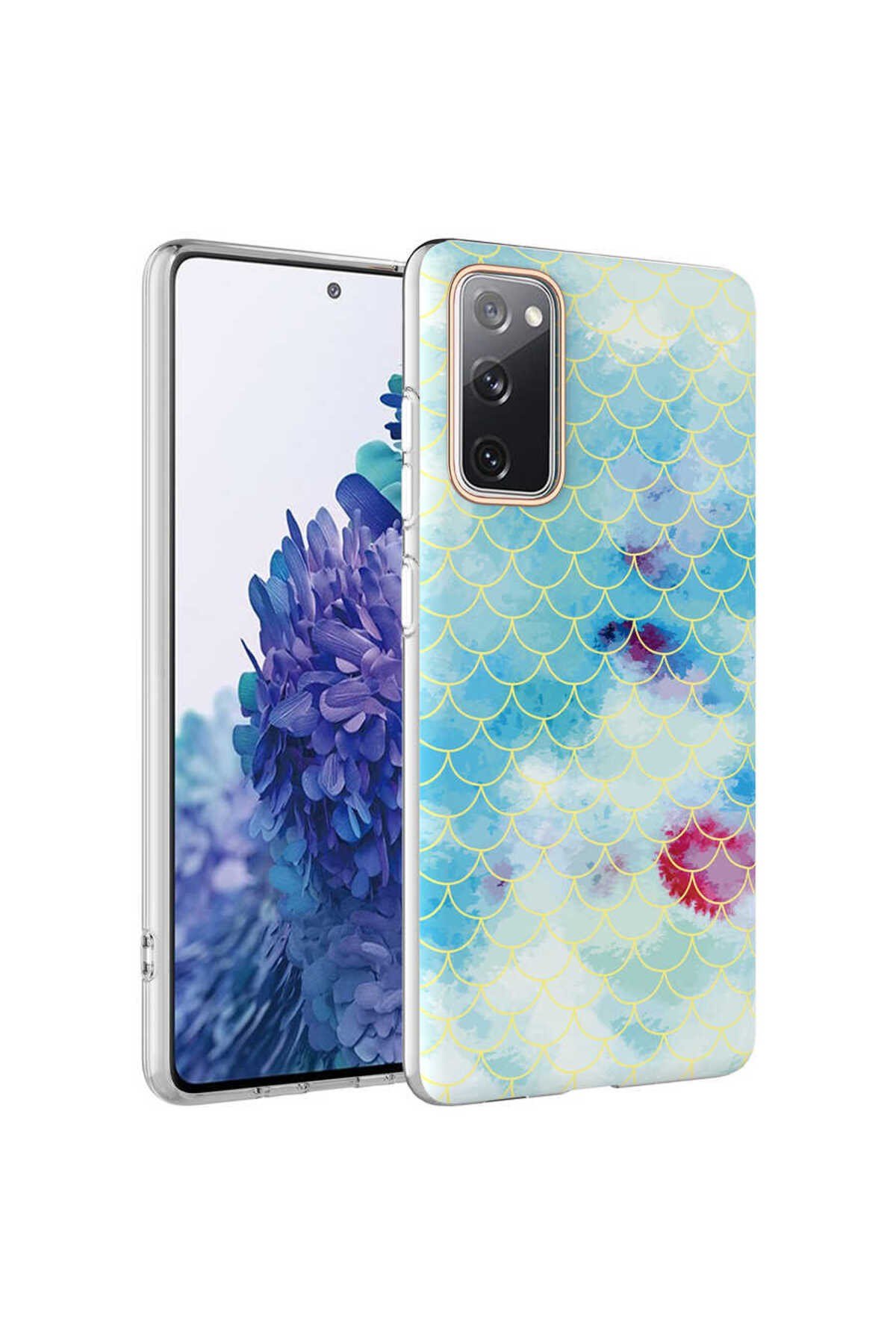Galaxy S20 FE Uyumlu NVTH Bella Kılıf-Mavi