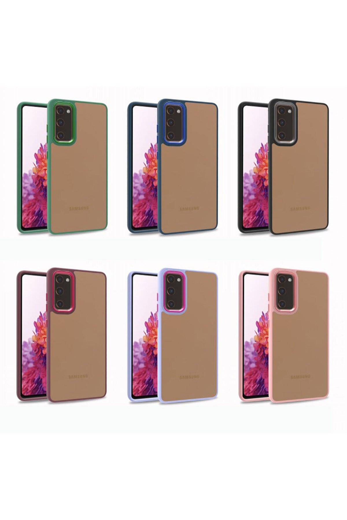Galaxy S20 FE Uyumlu NVTH Flora Kılıf-Yeşil