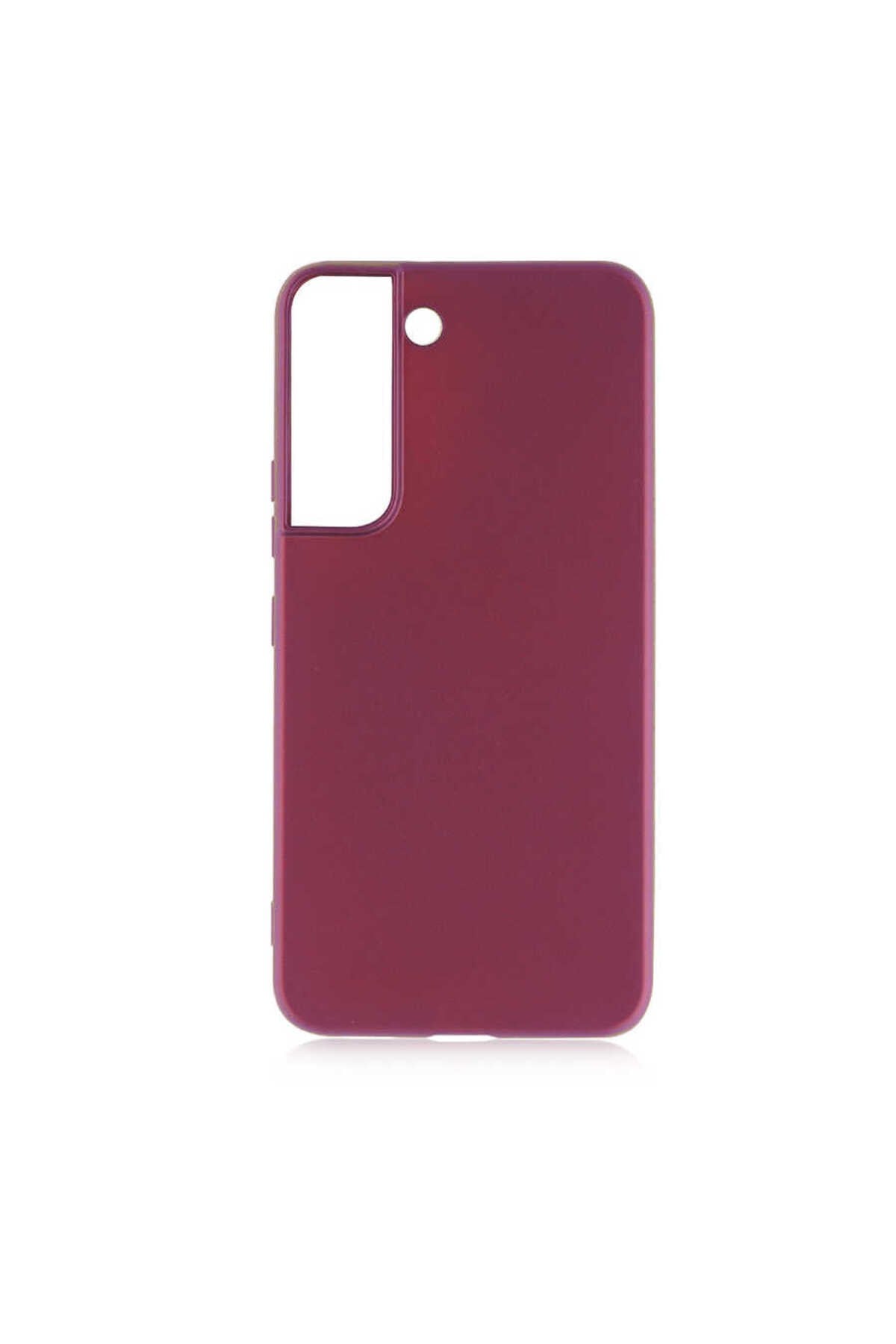 Galaxy S22 Kılıf NVTH Premier Silikon Kapak - Mürdüm