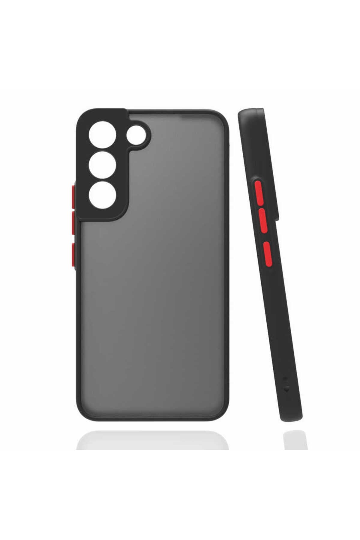 Galaxy S22 Plus Uyumlu NVTH Hux Kılıf-Siyah