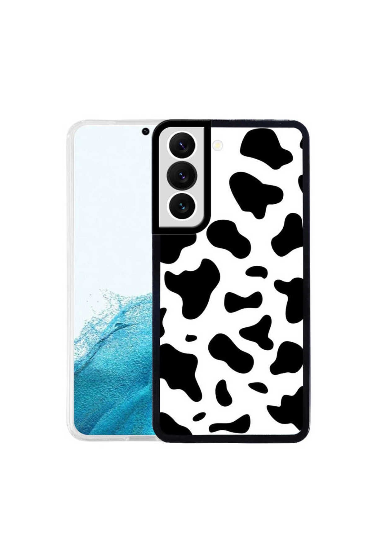 Galaxy S22 Plus Uyumlu NVTH M-Fit Desenli Kılıf-Cow No1