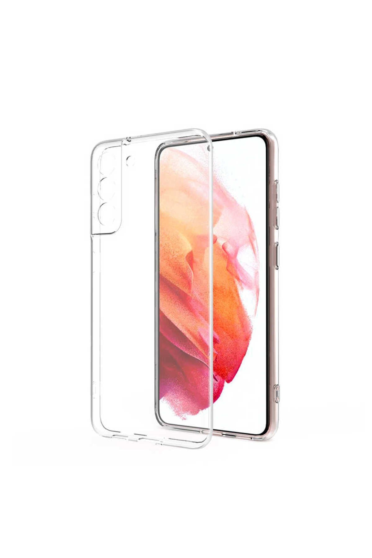 Galaxy S23 Plus Uyumlu NVTH Kamera Korumalı Süper Silikon Kılıf-Renksiz