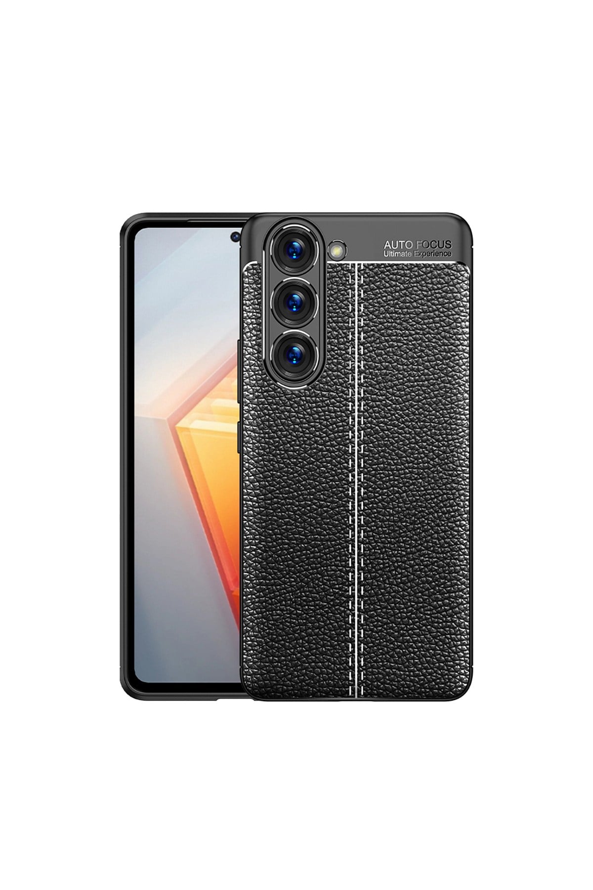 Galaxy S23 Plus Uyumlu NVTH Niss Silikon Kılıf-Siyah
