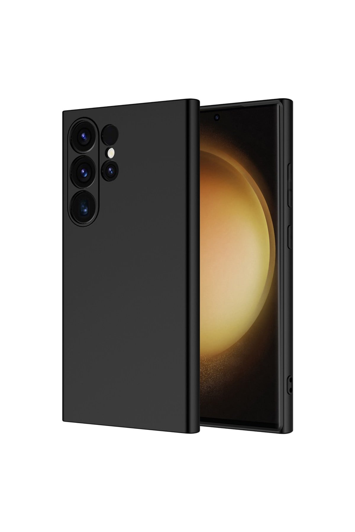 Galaxy S25 Ultra Uyumlu Kılıf NVTH Mara Lansman Kapak-Siyah