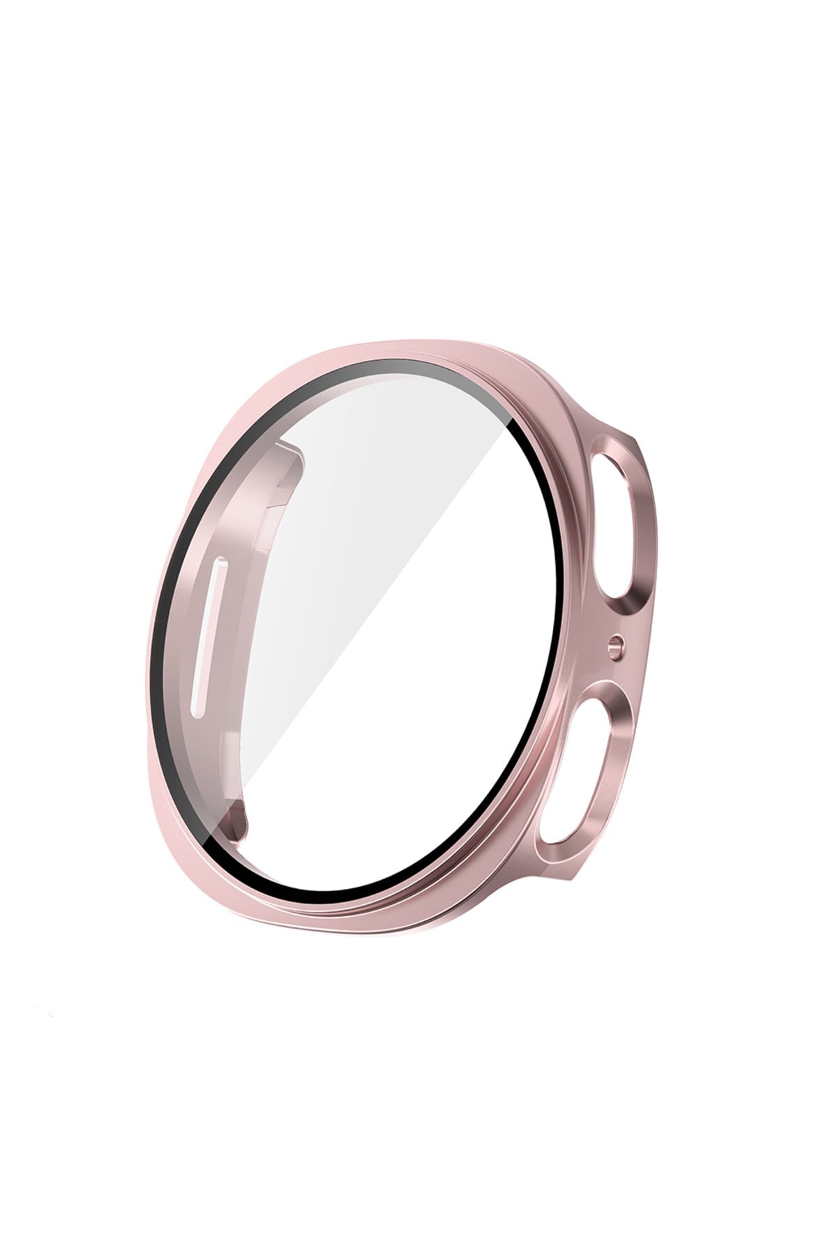 Galaxy Watch 8 40mm Sert PC Kasa ve Ekran Koruyucu NVTH Watch Gard 38 - Rose Gold