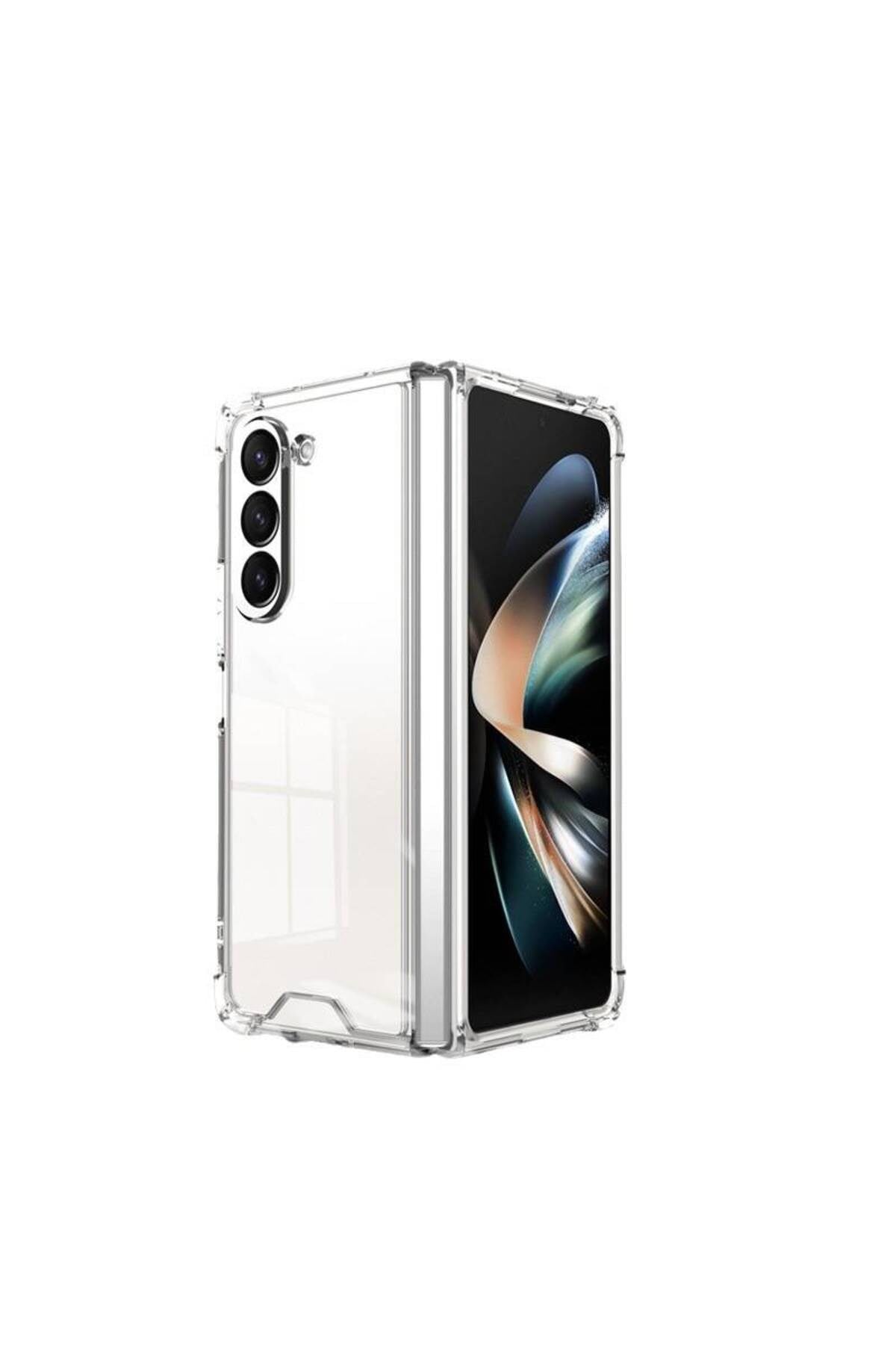 Galaxy Z Fold 5 Uyumlu NVTH Nitro Anti Shock Silikon-Renksiz