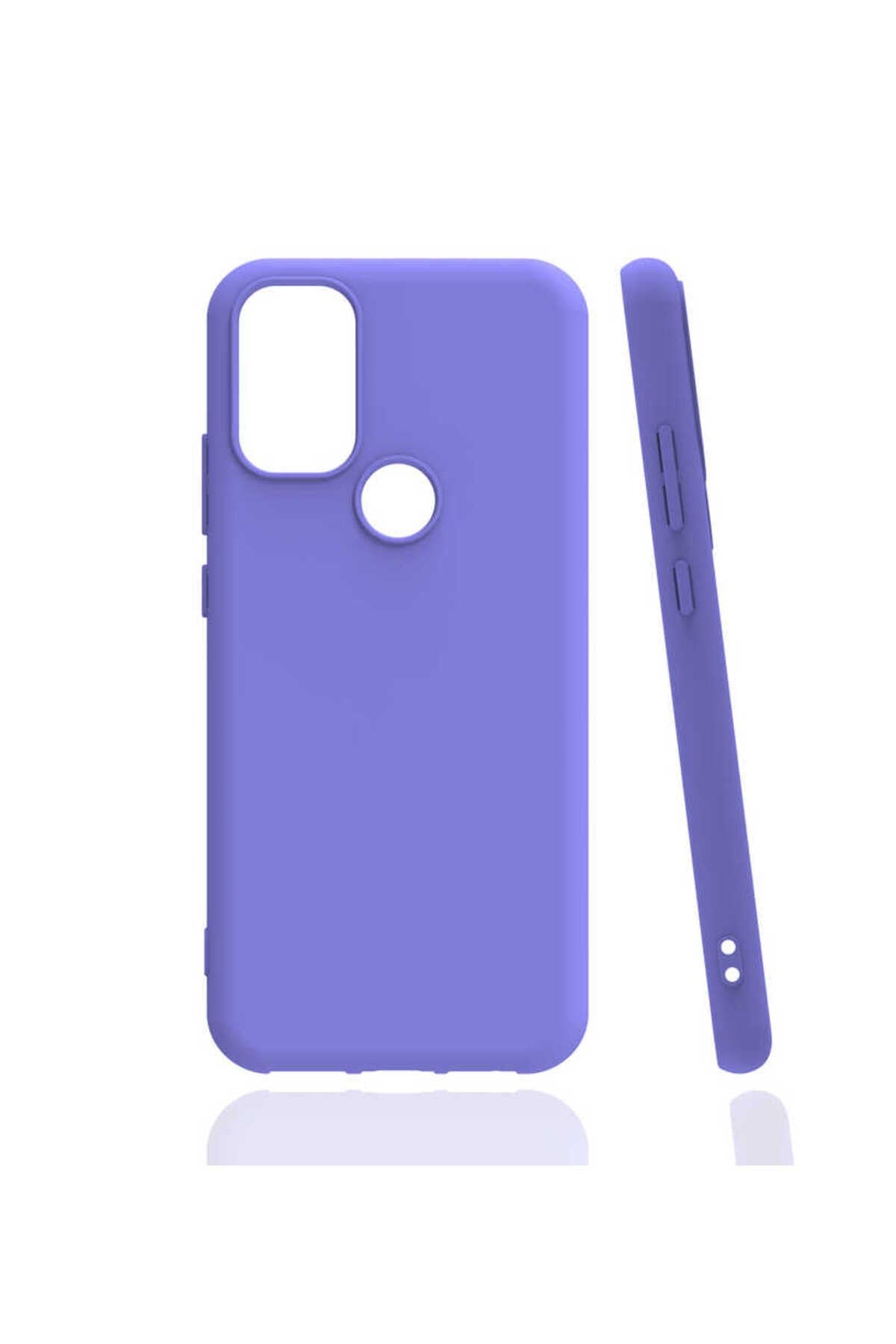 General Mobile 21 Plus Kılıf NVTH Biye Silikon - Mor