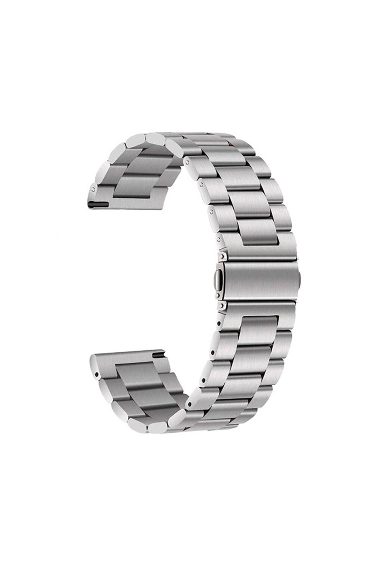 Huawei GT2 42mm NVTH Band-04 20mm Metal Kordon-Gümüş