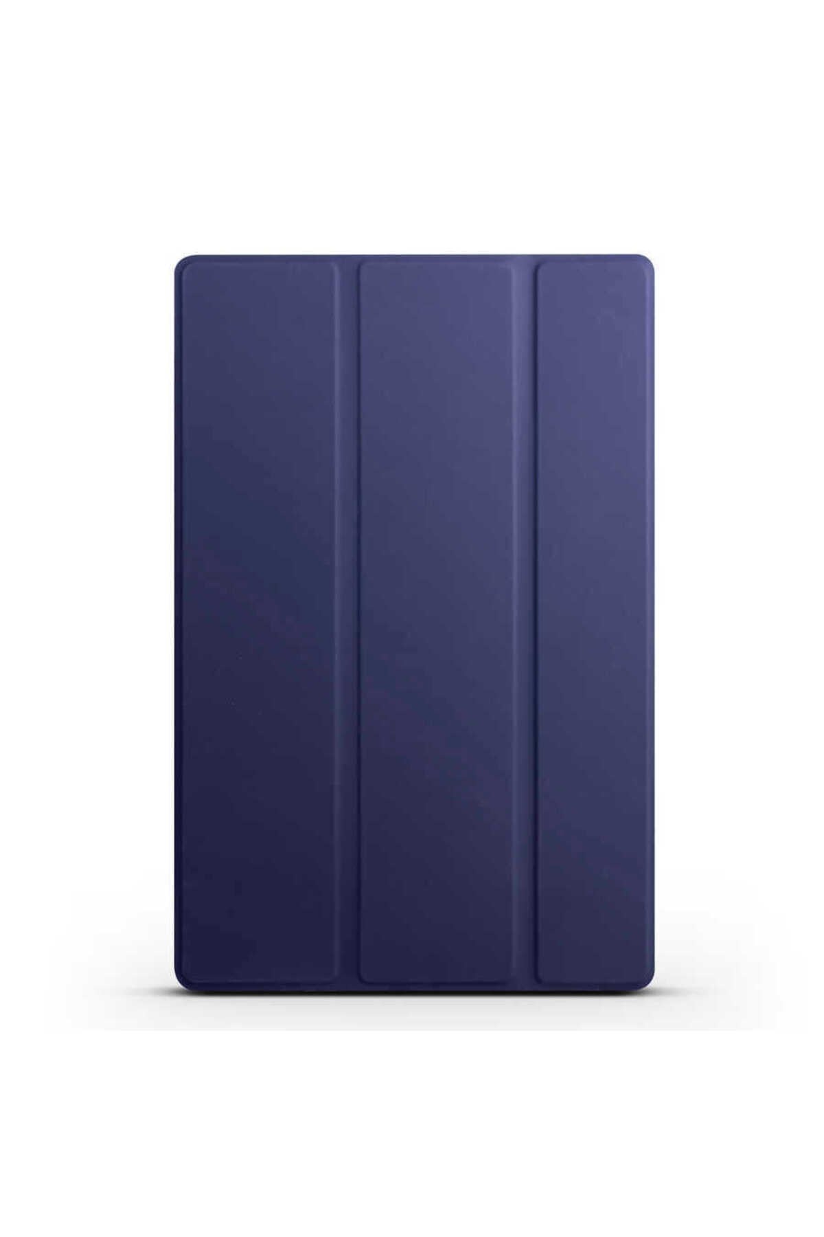 Huawei Honor Pad 8 NVTH Smart Cover Standlı 1-1 Kılıf - Lacivert