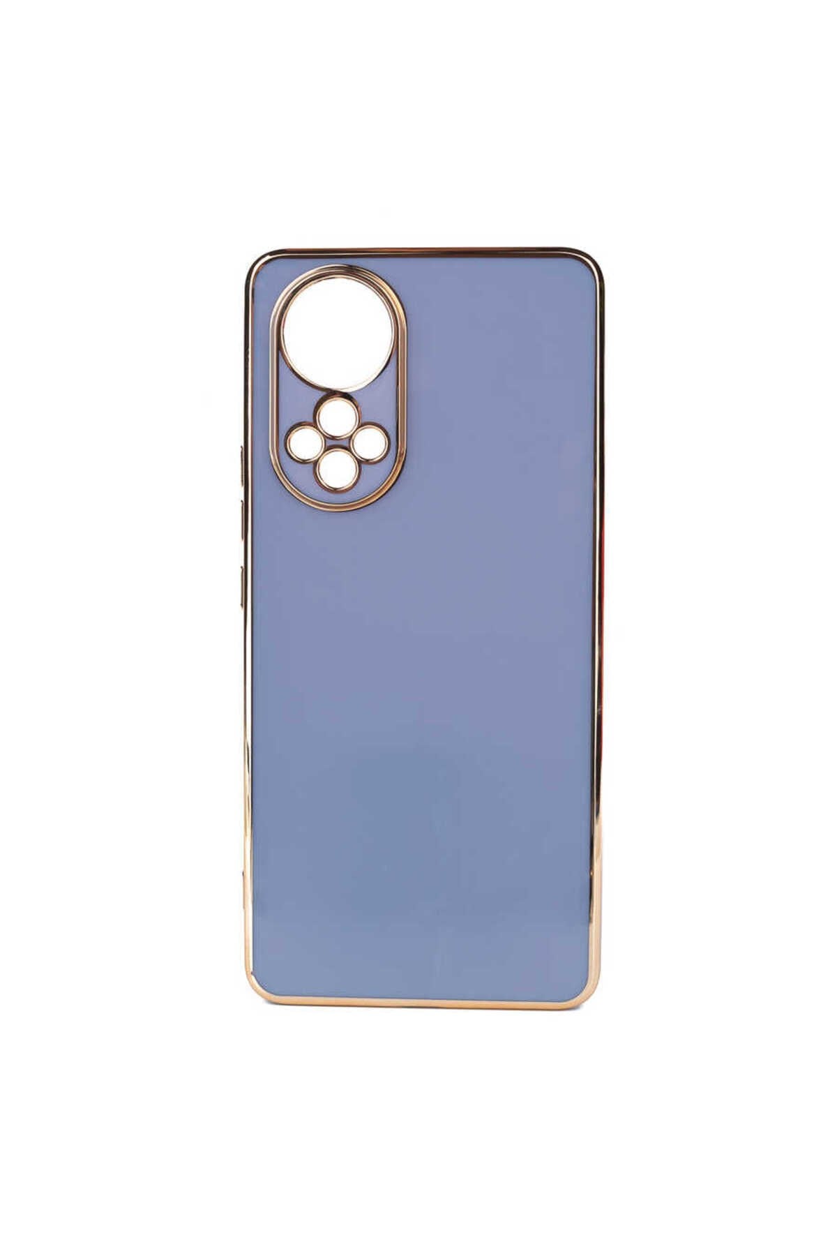 Huawei Nova 9 Kılıf NVTH Bark Kapak - Mavi Açık