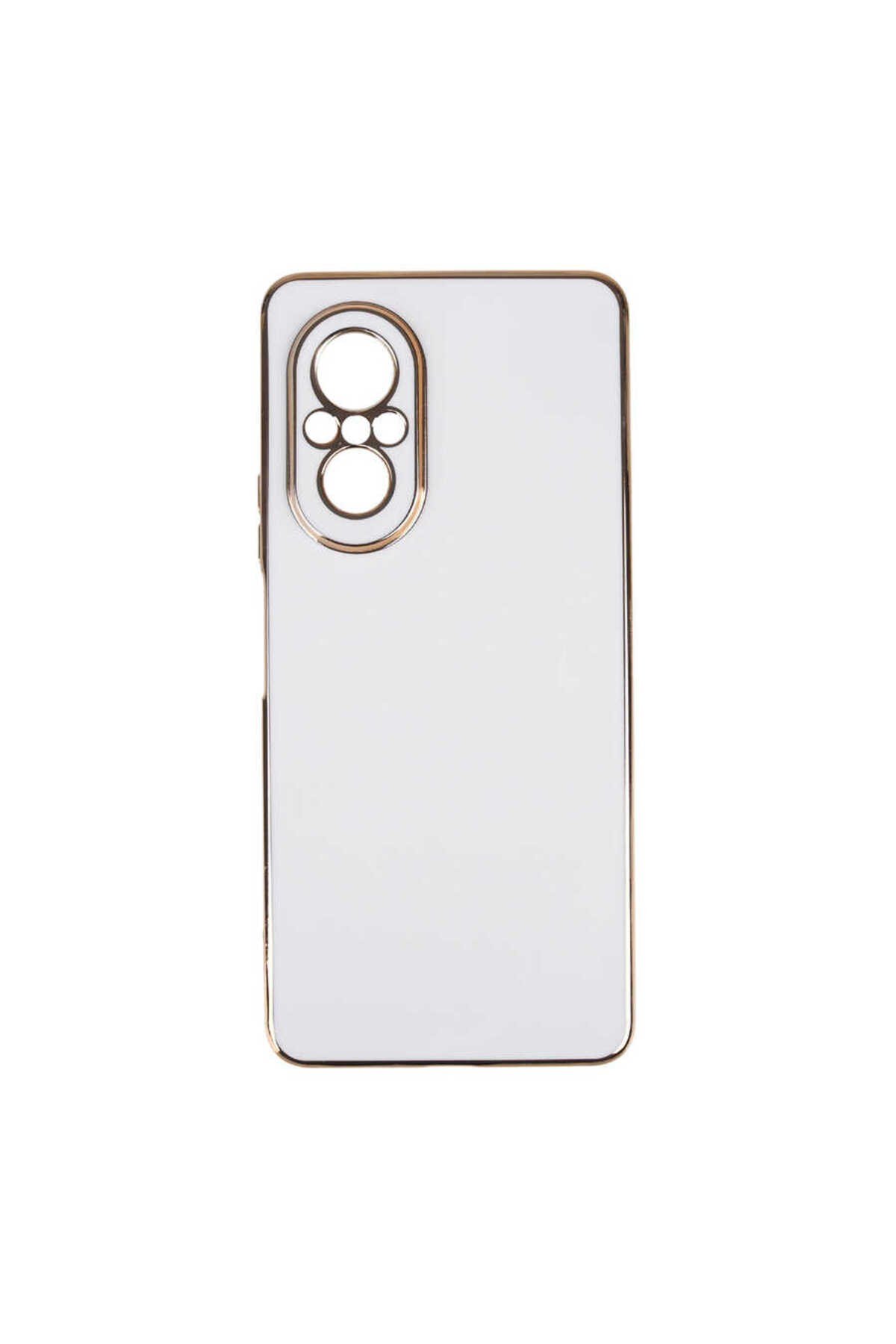 Huawei Nova 9 SE Kılıf NVTH Bark Kapak - Beyaz