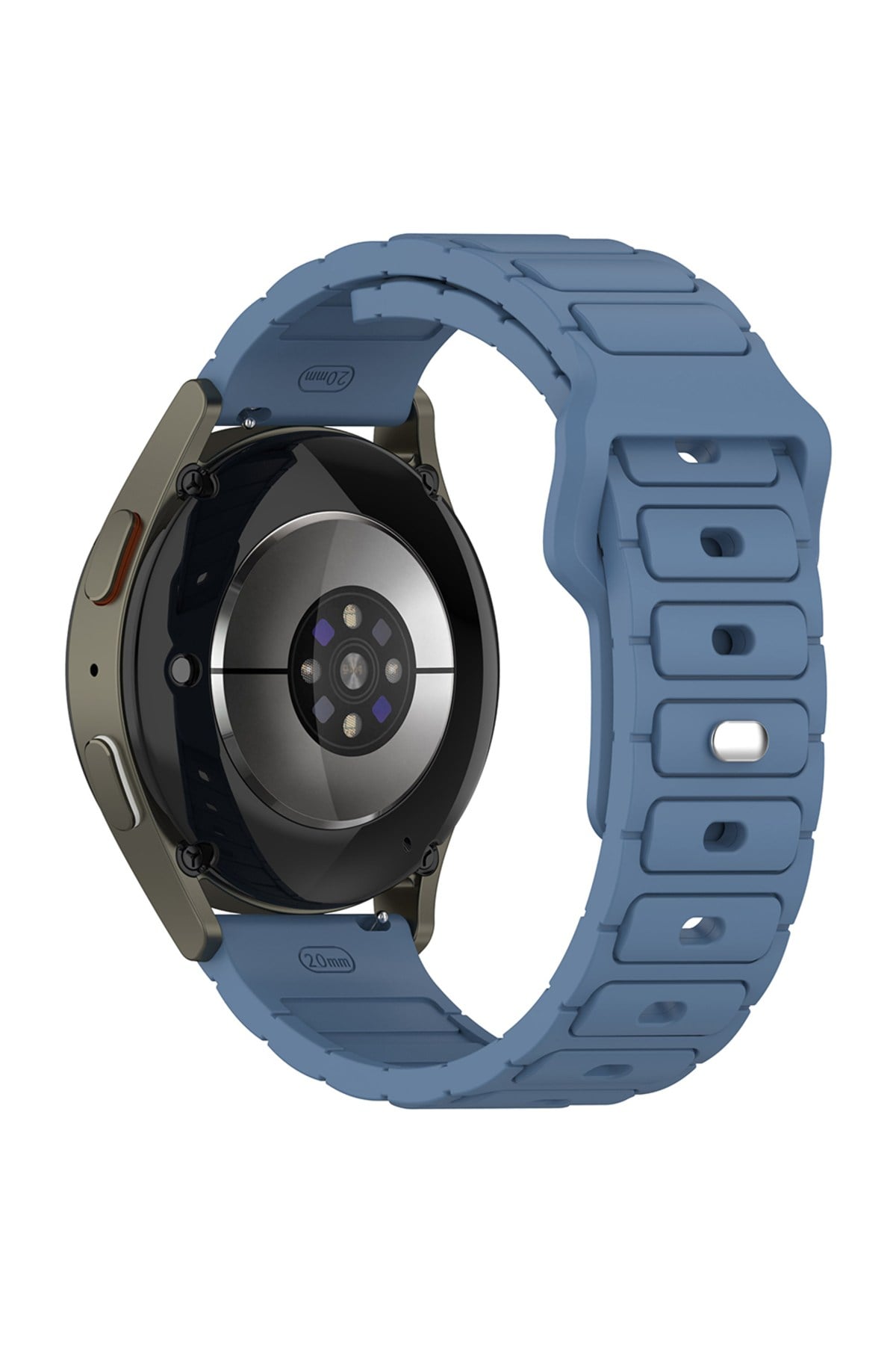 Huawei Watch GT 3 42mm NVTH KRD-132 22mm Silikon Kordon Strap Kayış - Mavi