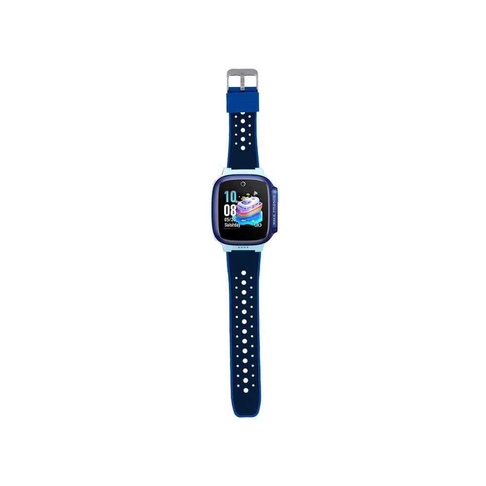 Huawei Watch GT5 41mm NVTH KRD-138 18mm Çocuklara Özel Silikon Strap Kayış - Deep Blue