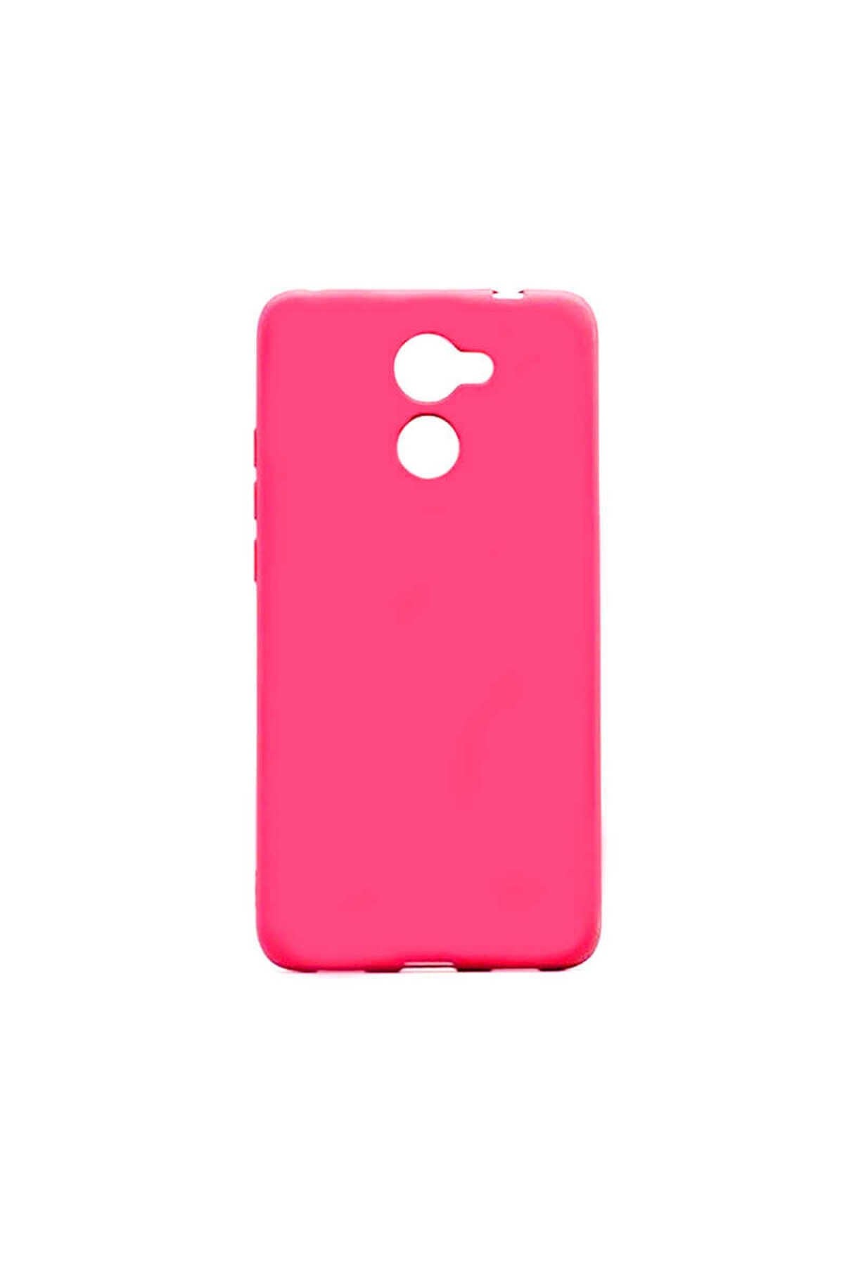 Huawei Y7 Prime Kılıf NVTH Premier Silikon Kapak - Pembe