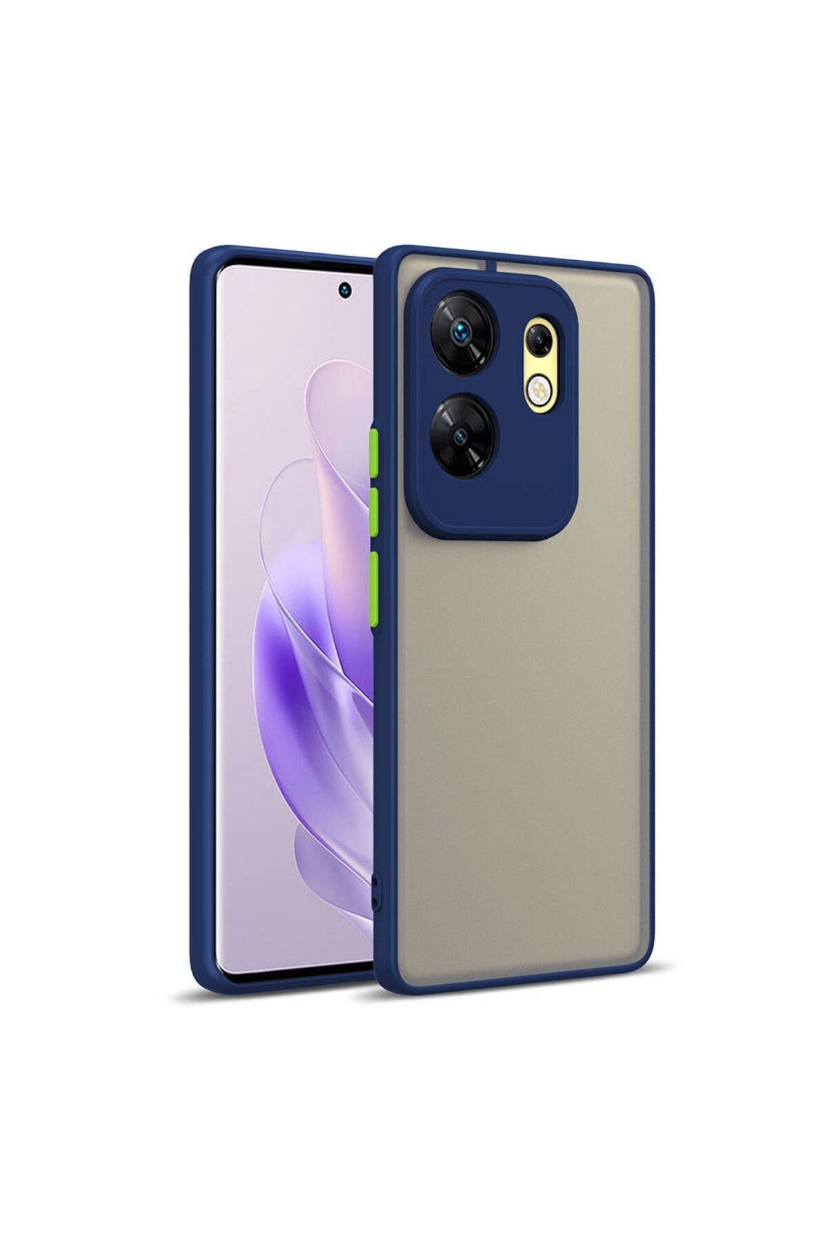 İnfinix Zero 30 4G Kılıf NVTH Hux Kapak - Lacivert