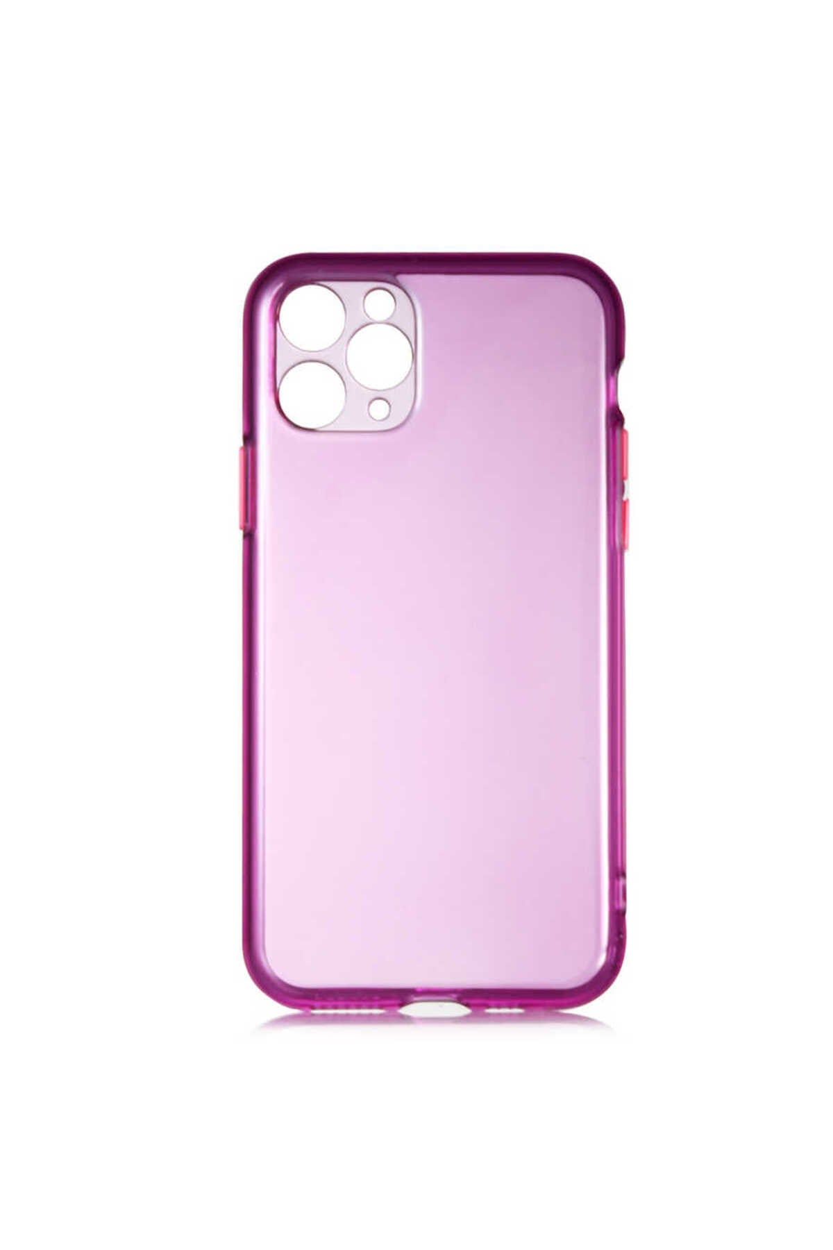 iPhone 11 Pro Max Uyumlu NVTH Bistro Kılıf-Mor