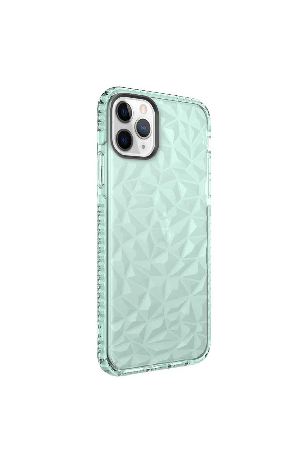 iPhone 11 Pro Max Uyumlu NVTH Buzz Kılıf-Yeşil