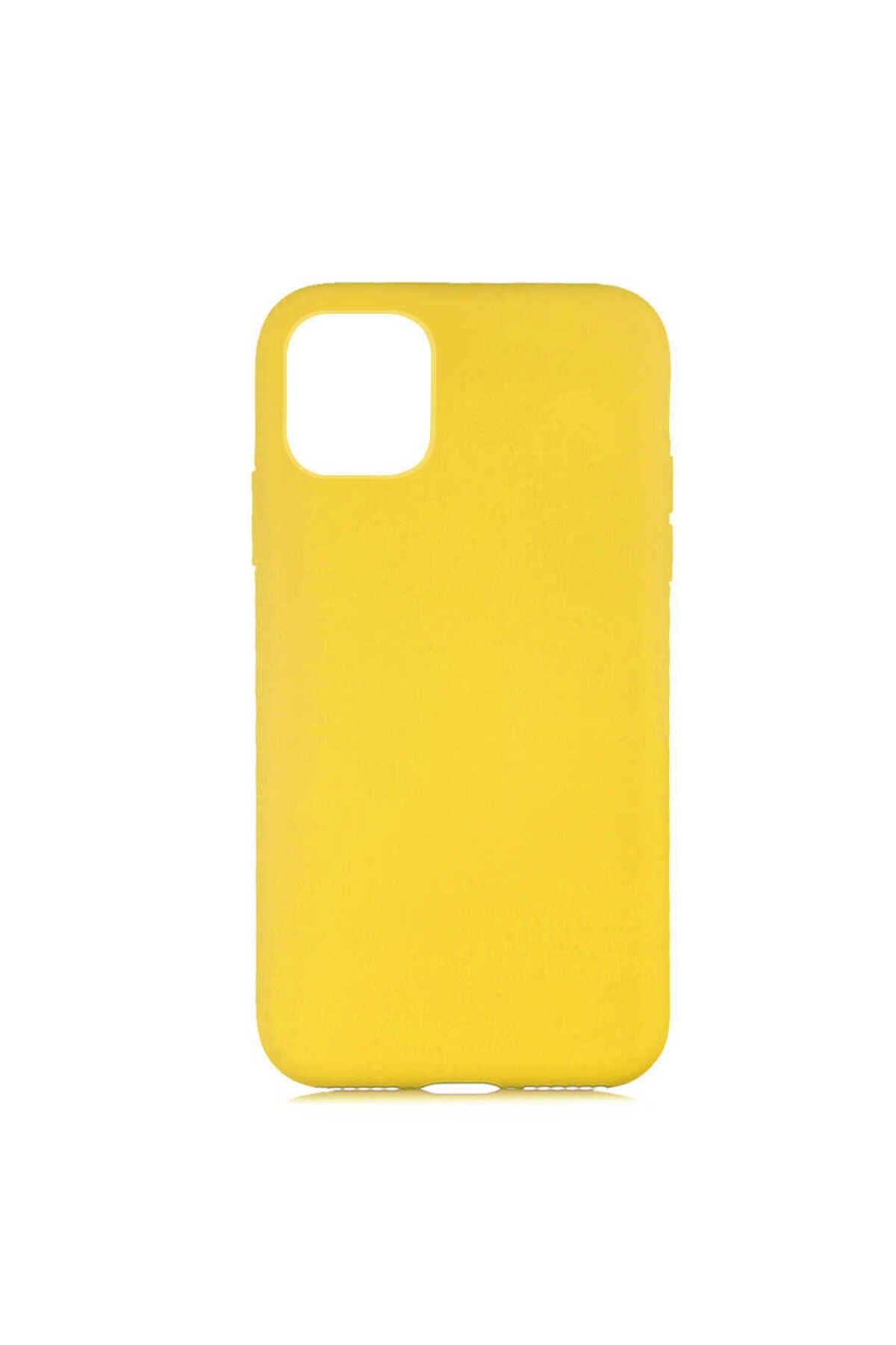 iPhone 11 Pro Max Uyumlu NVTH LSR Lansman Kılıf-Sarı
