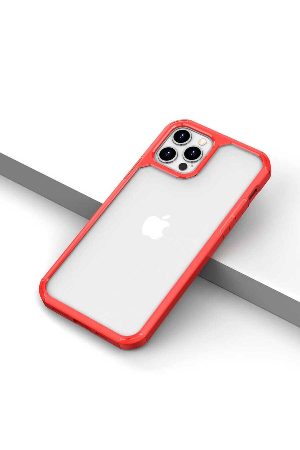 iPhone 11 Pro Max Uyumlu NVTH Roll Kılıf-Kırmızı