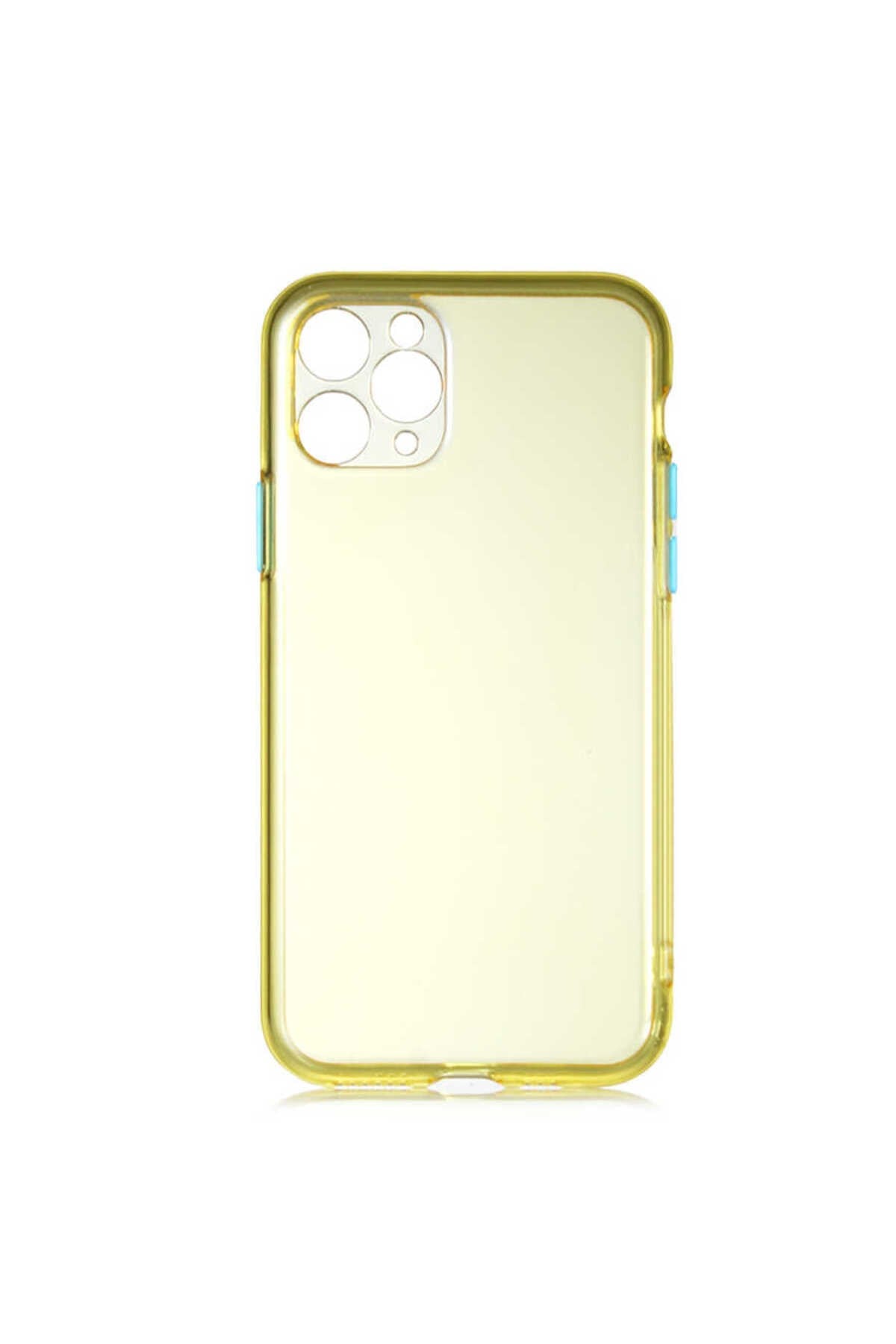 iPhone 11 Pro Uyumlu NVTH Bistro Kılıf-Sarı