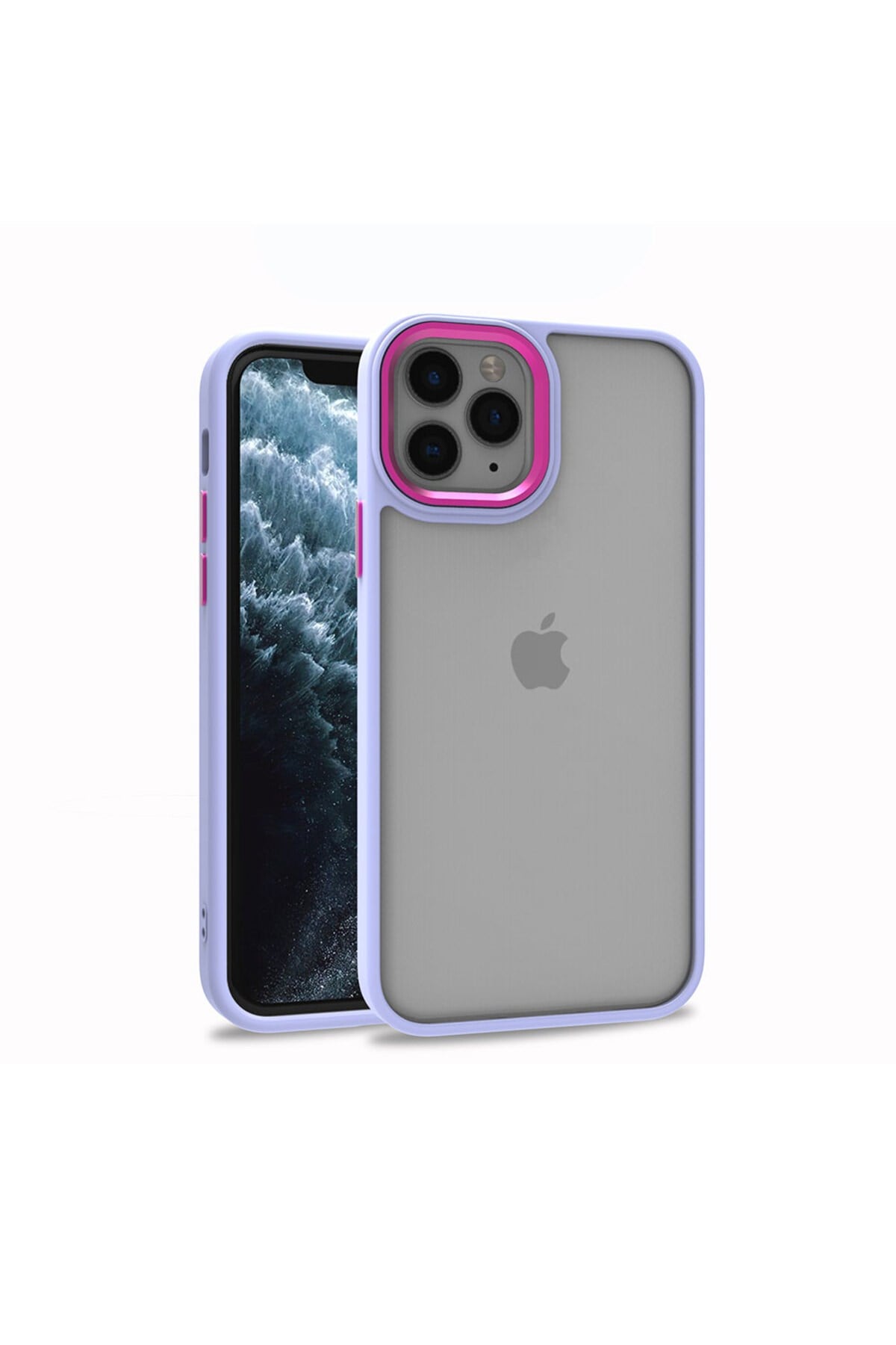 iPhone 11 Pro Uyumlu NVTH Flora Kılıf-Lila