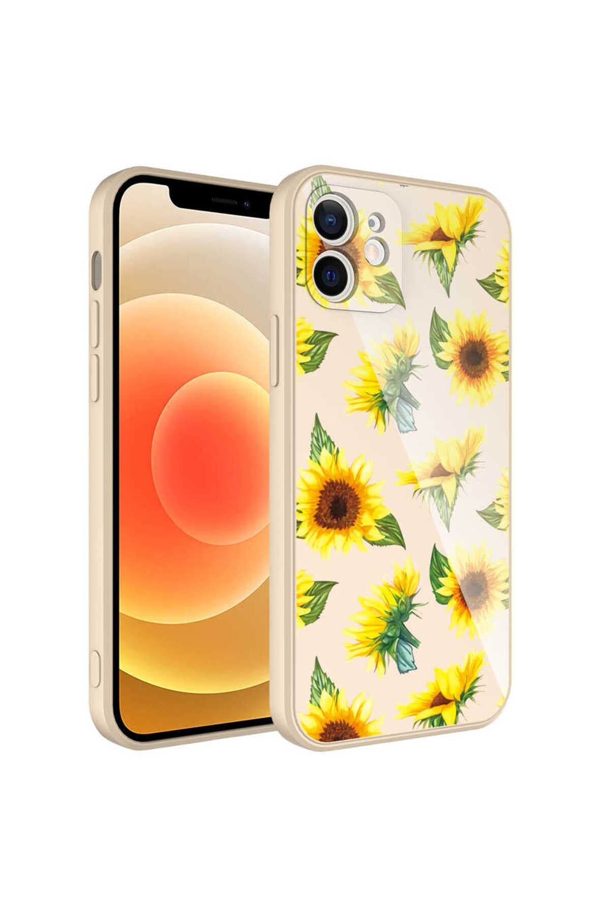 iPhone 11 Uyumlu Kamera Korumalı Desenli Sert Silikon NVTH Epoksi Kılıf-NO2