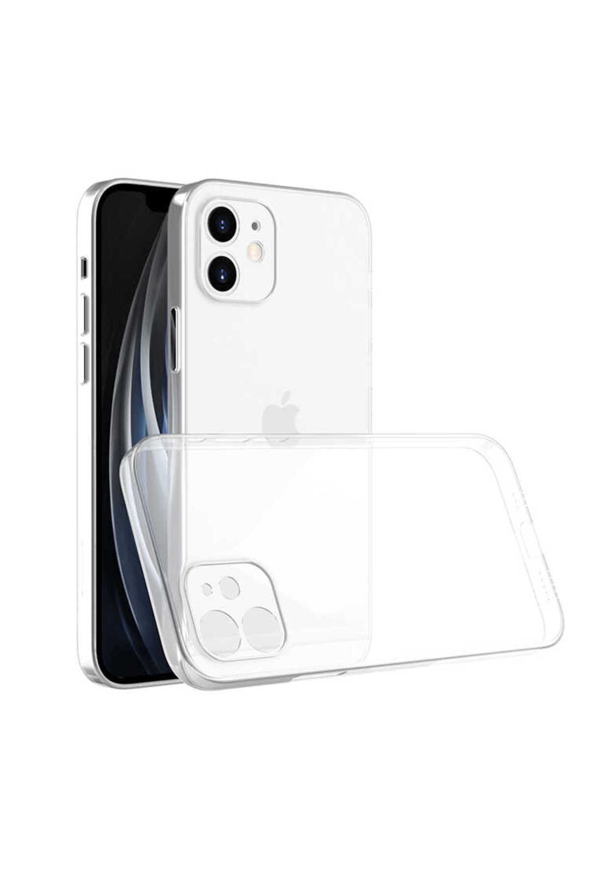 iPhone 11 Uyumlu NVTH Blok Kılıf-Renksiz