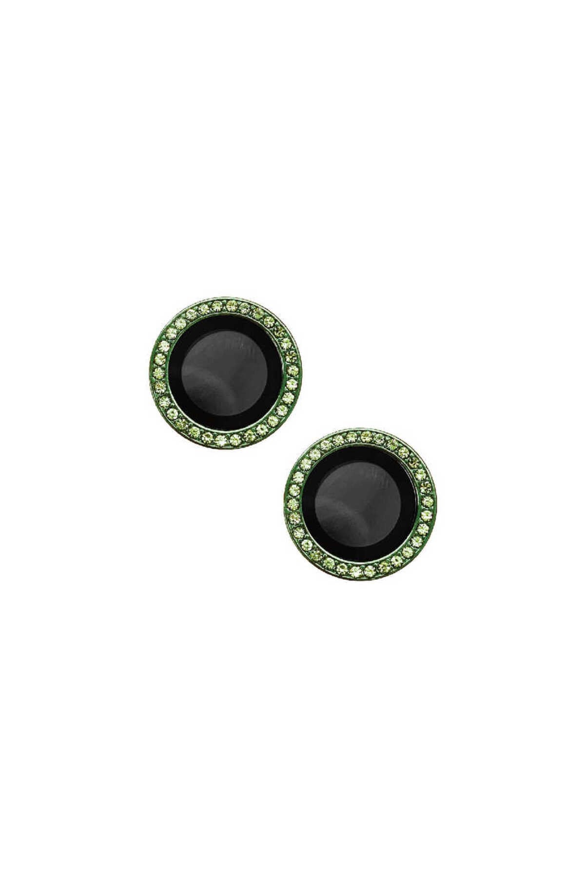iPhone 11 Uyumlu NVTH CL-06 Kamera Koruyucu-Yeşil