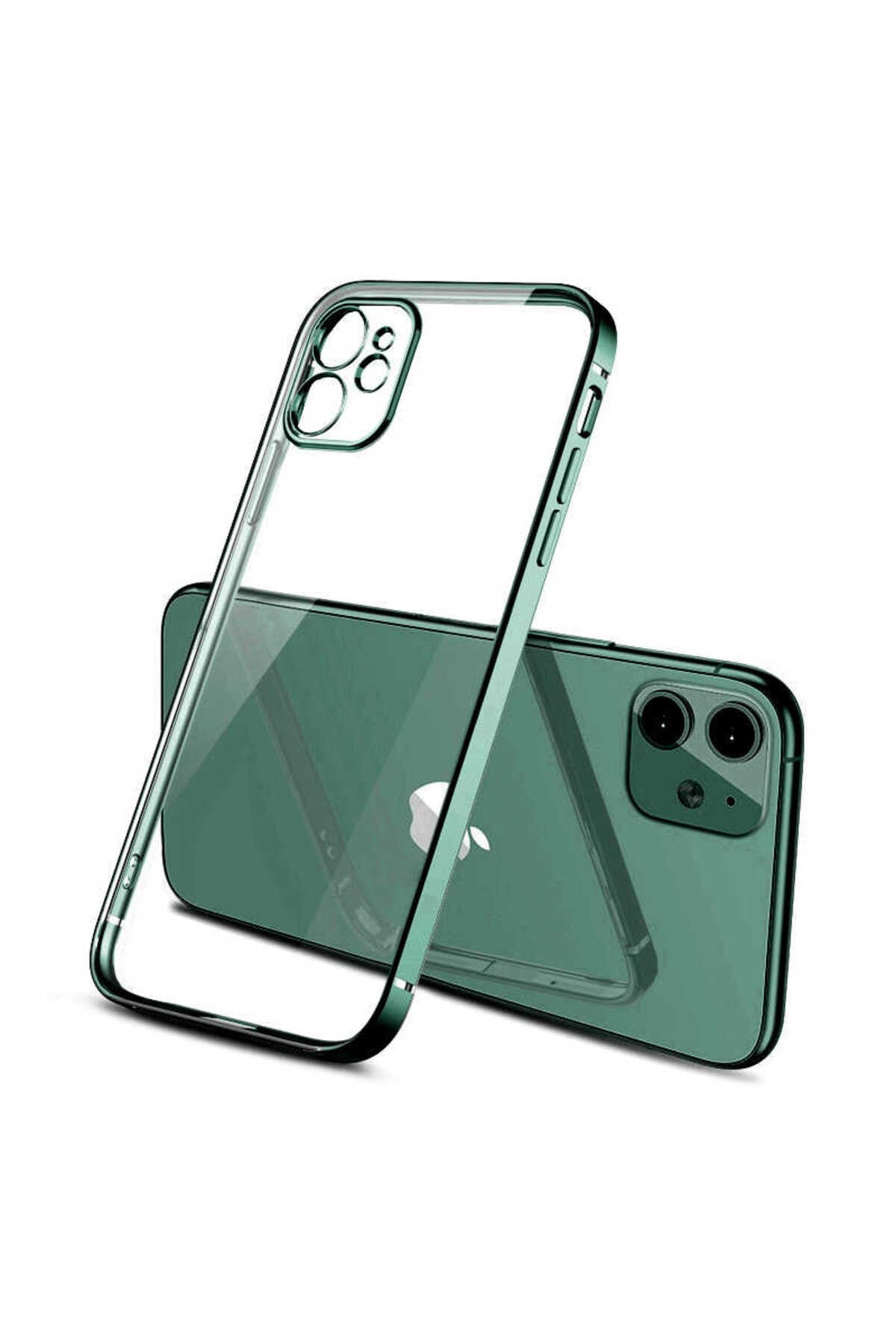 iPhone 11 Uyumlu NVTH Gbox Kılıf-Yeşil
