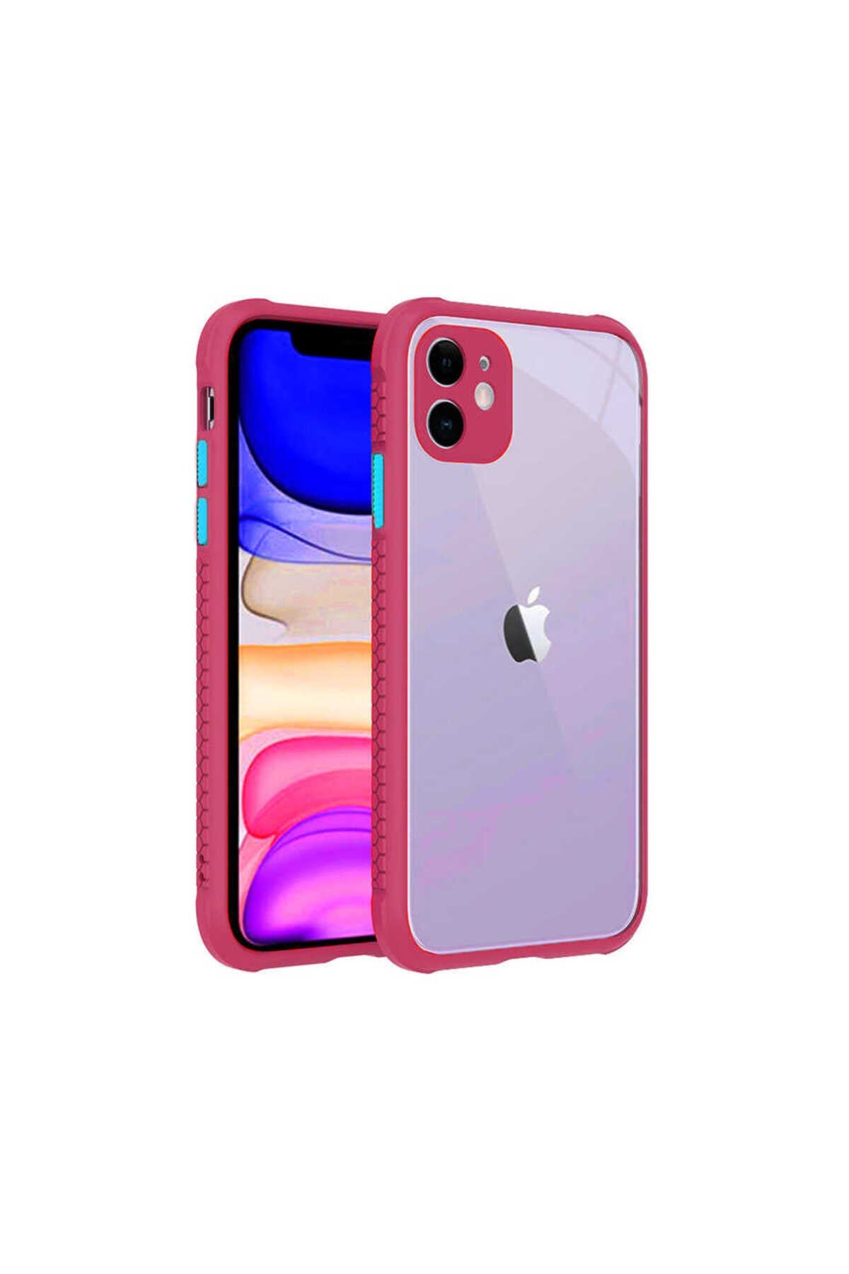 iPhone 11 Uyumlu NVTH Kaff Kılıf-Mürdüm