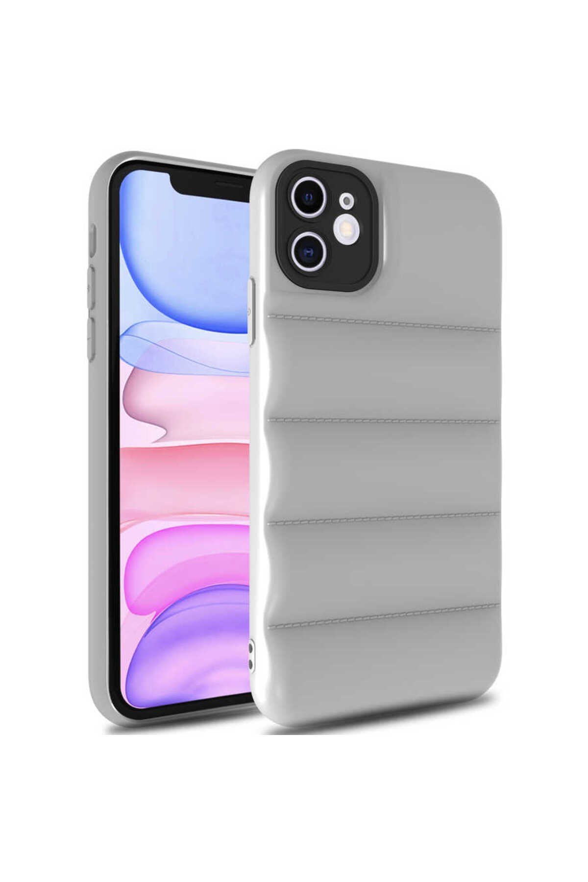iPhone 11 Uyumlu NVTH Kasis Kılıf-Beyaz