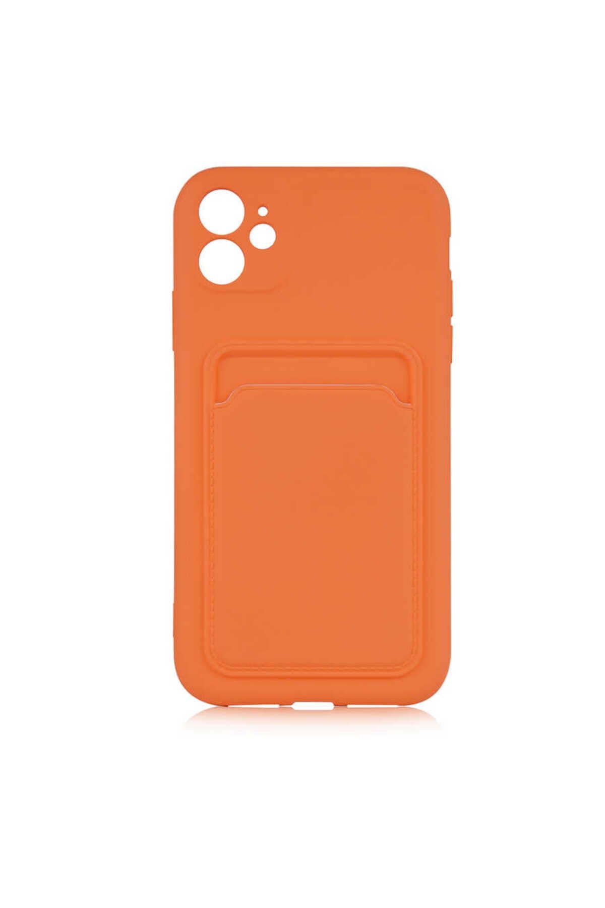 iPhone 11 Uyumlu NVTH Ofix Kılıf-Turuncu