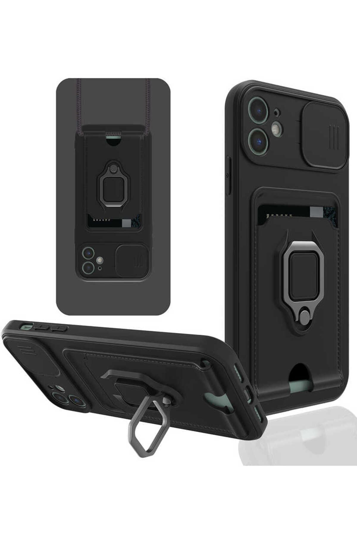 iPhone 11 Uyumlu NVTH Pelit Kılıf-Siyah