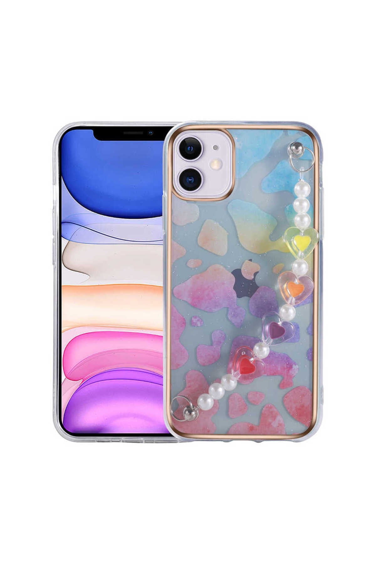 iPhone 11 Uyumlu NVTH Pilla Kılıf-Colorful