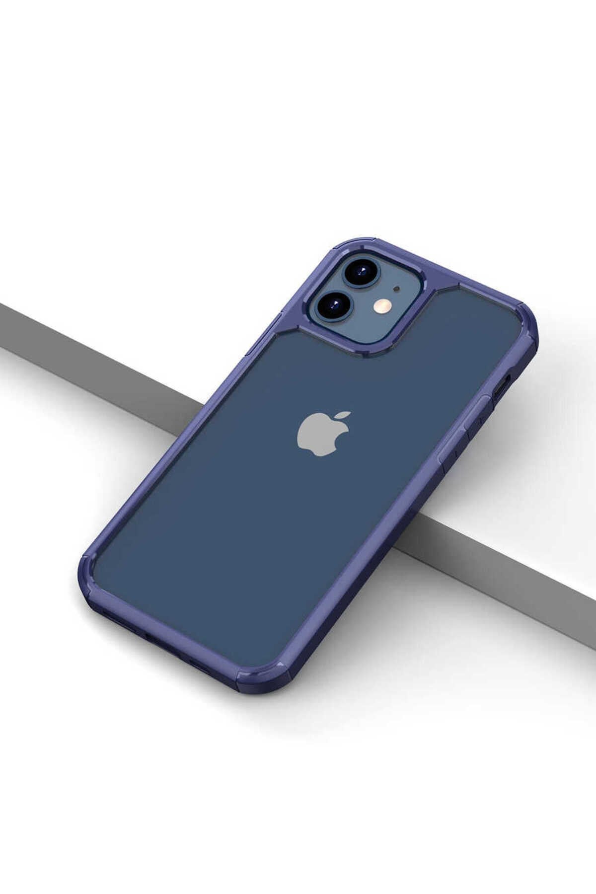 iPhone 11 Uyumlu NVTH Roll Kılıf-Mavi