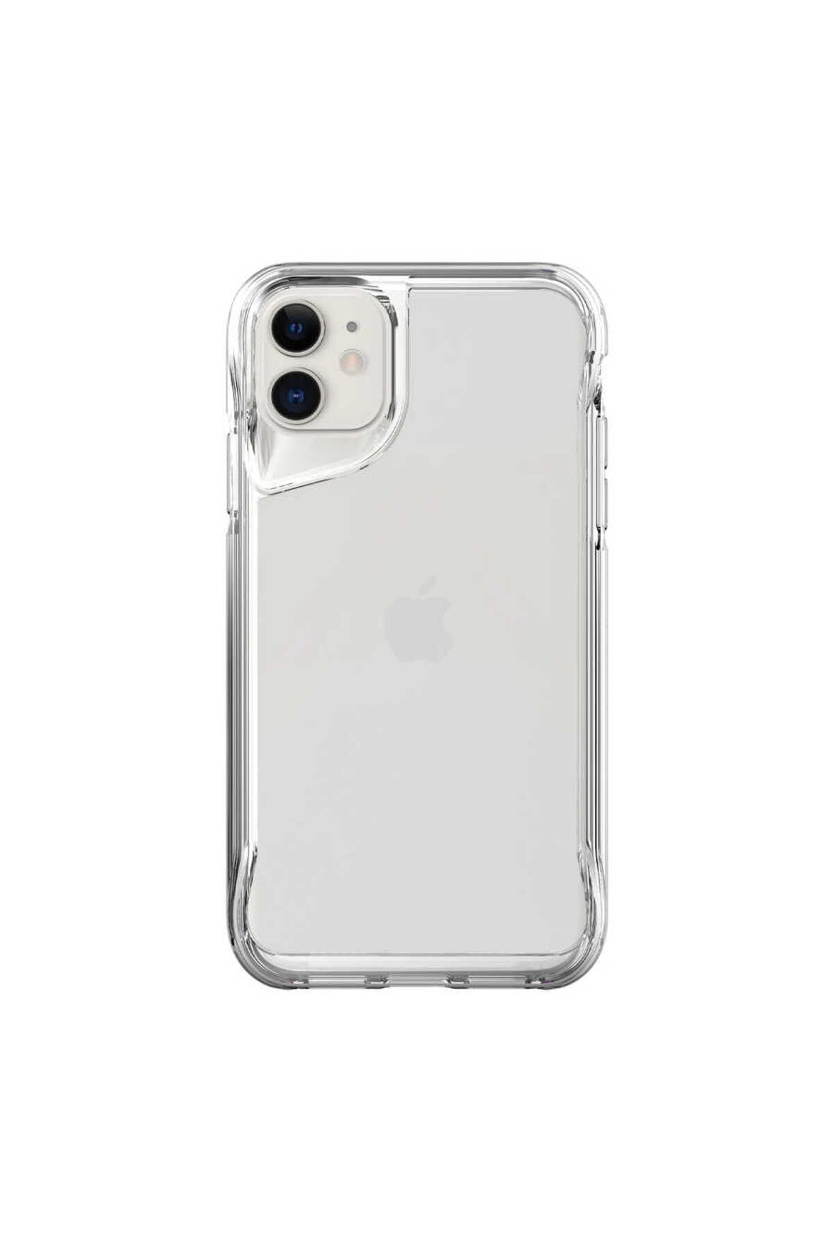 iPhone 11 Uyumlu NVTH T-Max Kılıf-Renksiz