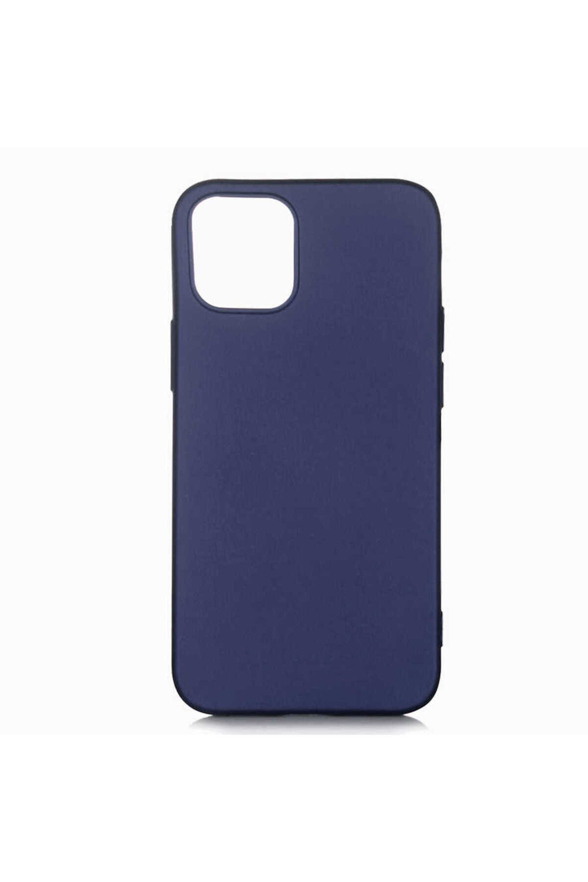 iPhone 12 Mini Uyumlu NVTH Premier Silikon Kılıf-Lacivert