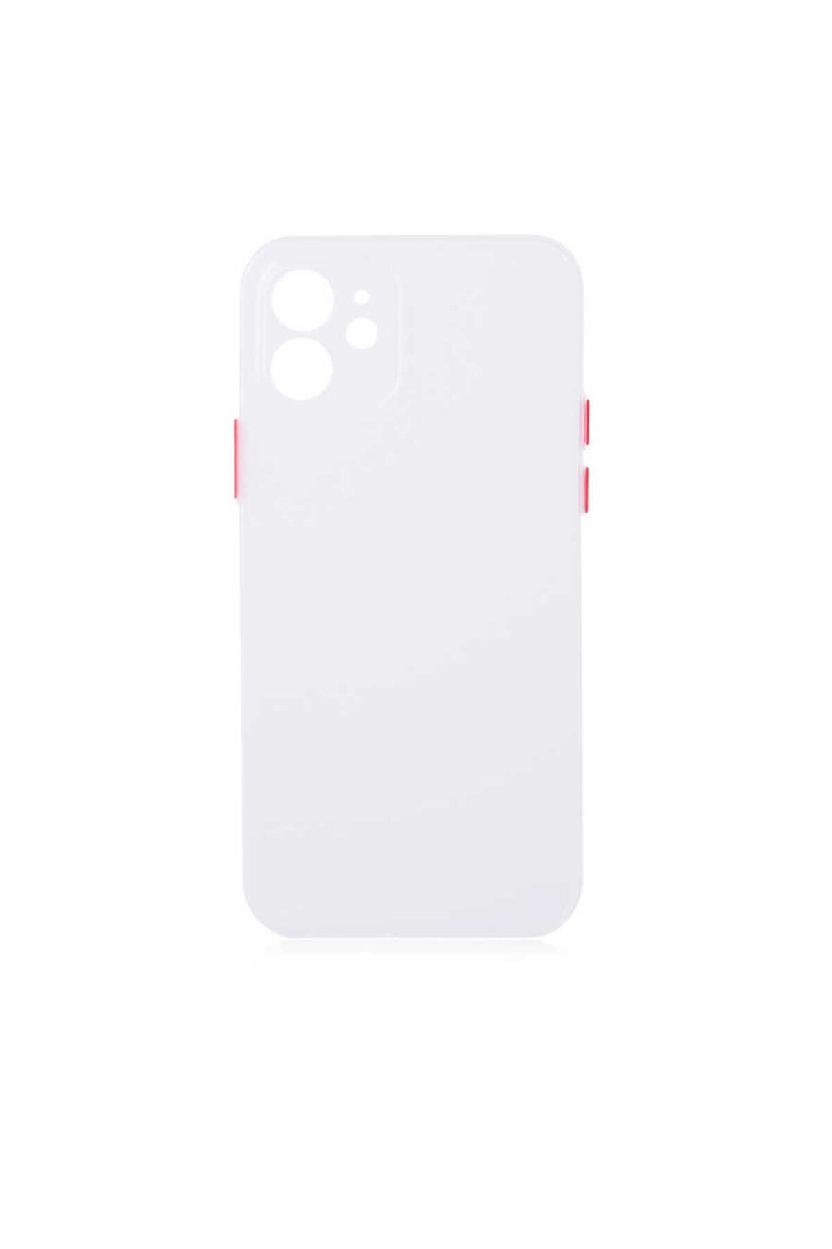iPhone 12 Mini Uyumlu NVTH Slims Kılıf-Renksiz
