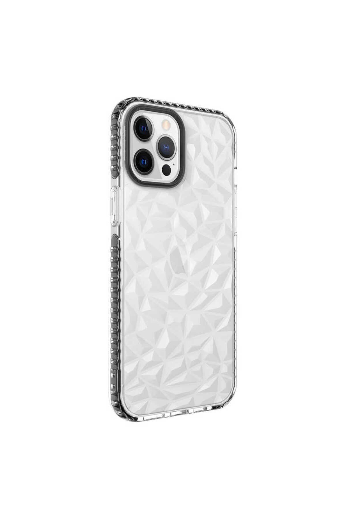 iPhone 12 Pro Max Uyumlu NVTH Buzz Kılıf-Siyah