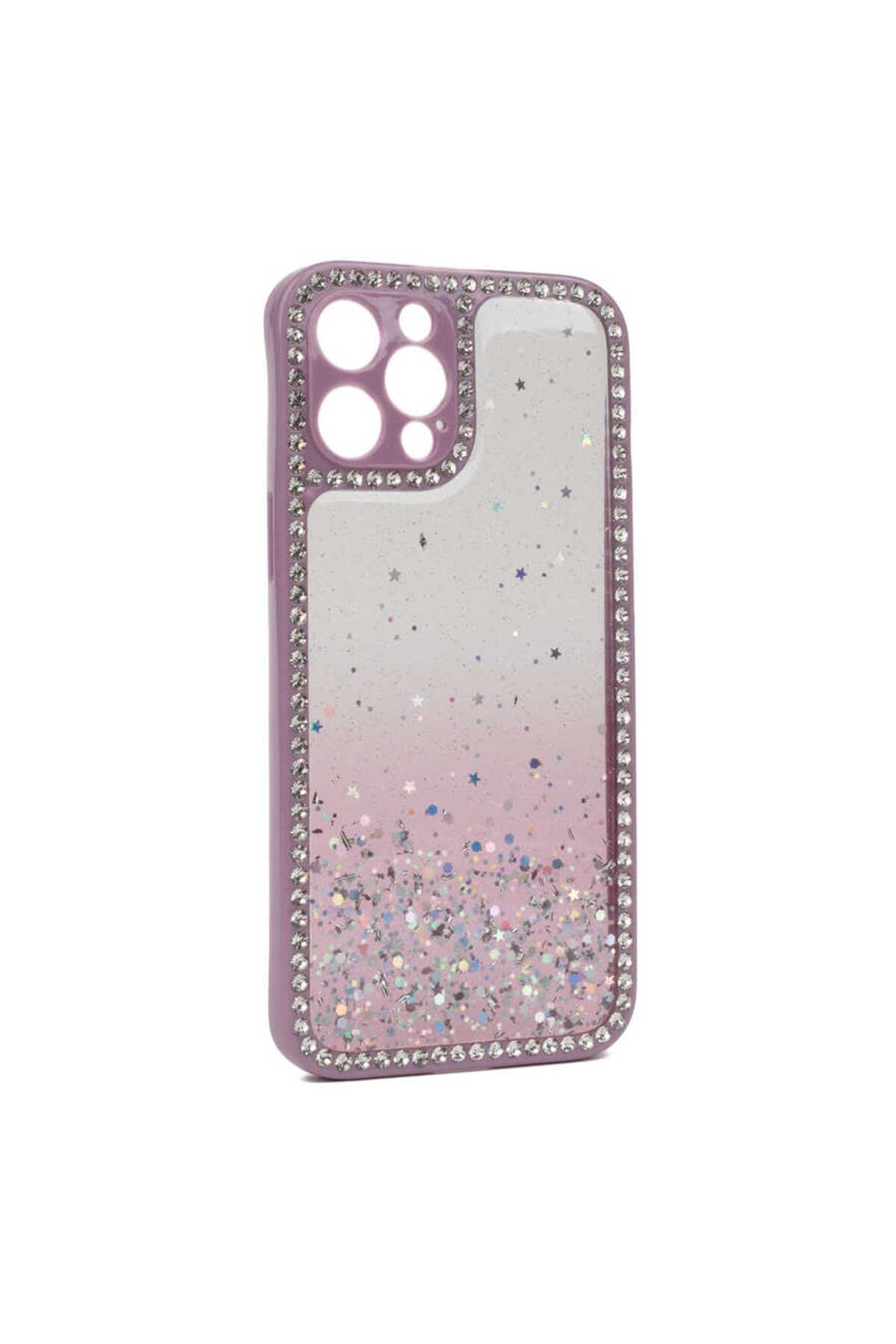 iPhone 12 Pro Max Uyumlu NVTH FNSM-i Kılıf-Rose Gold