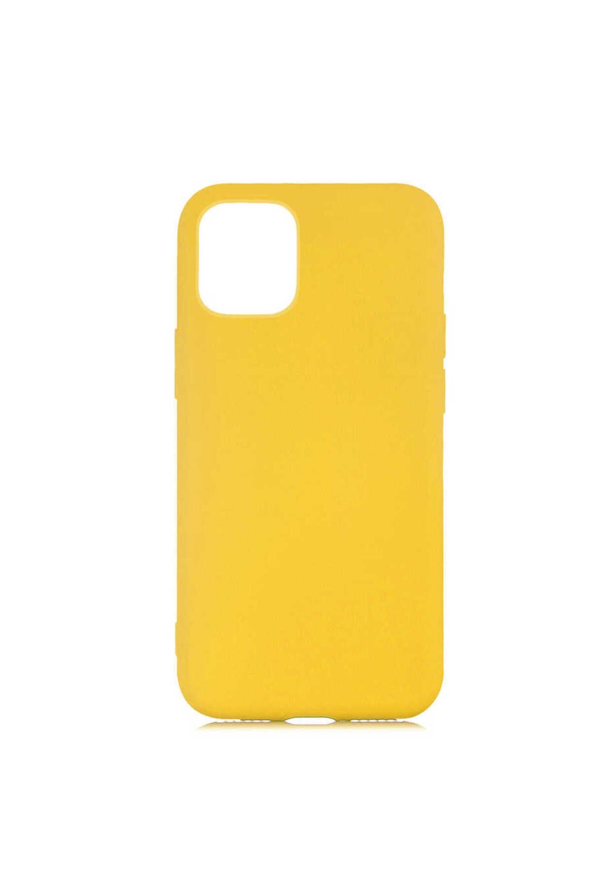 iPhone 12 Pro Max Uyumlu NVTH LSR Lansman Kılıf-Sarı