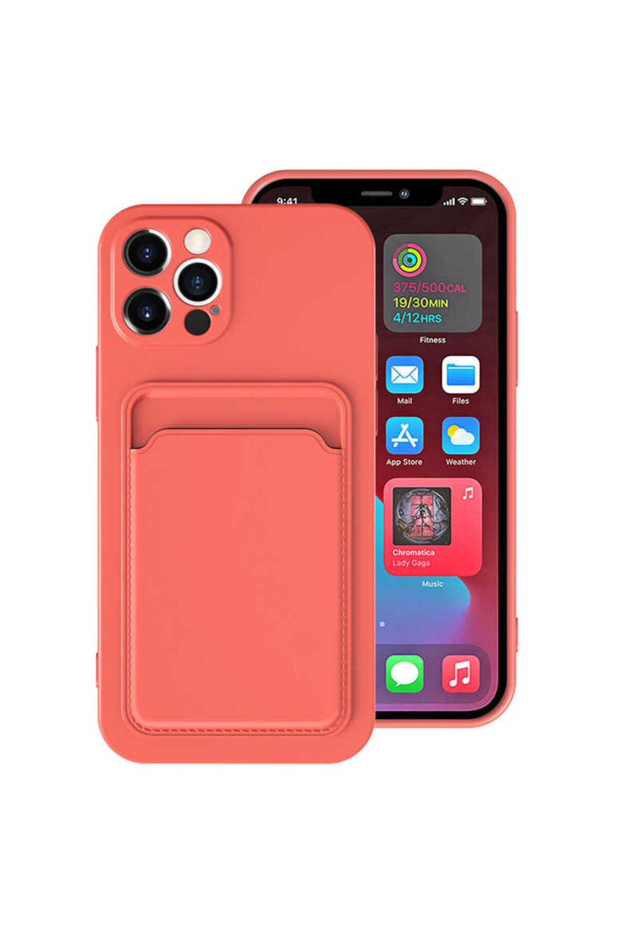 iPhone 12 Pro Max Uyumlu NVTH Ofix Kılıf-Koyu Turuncu