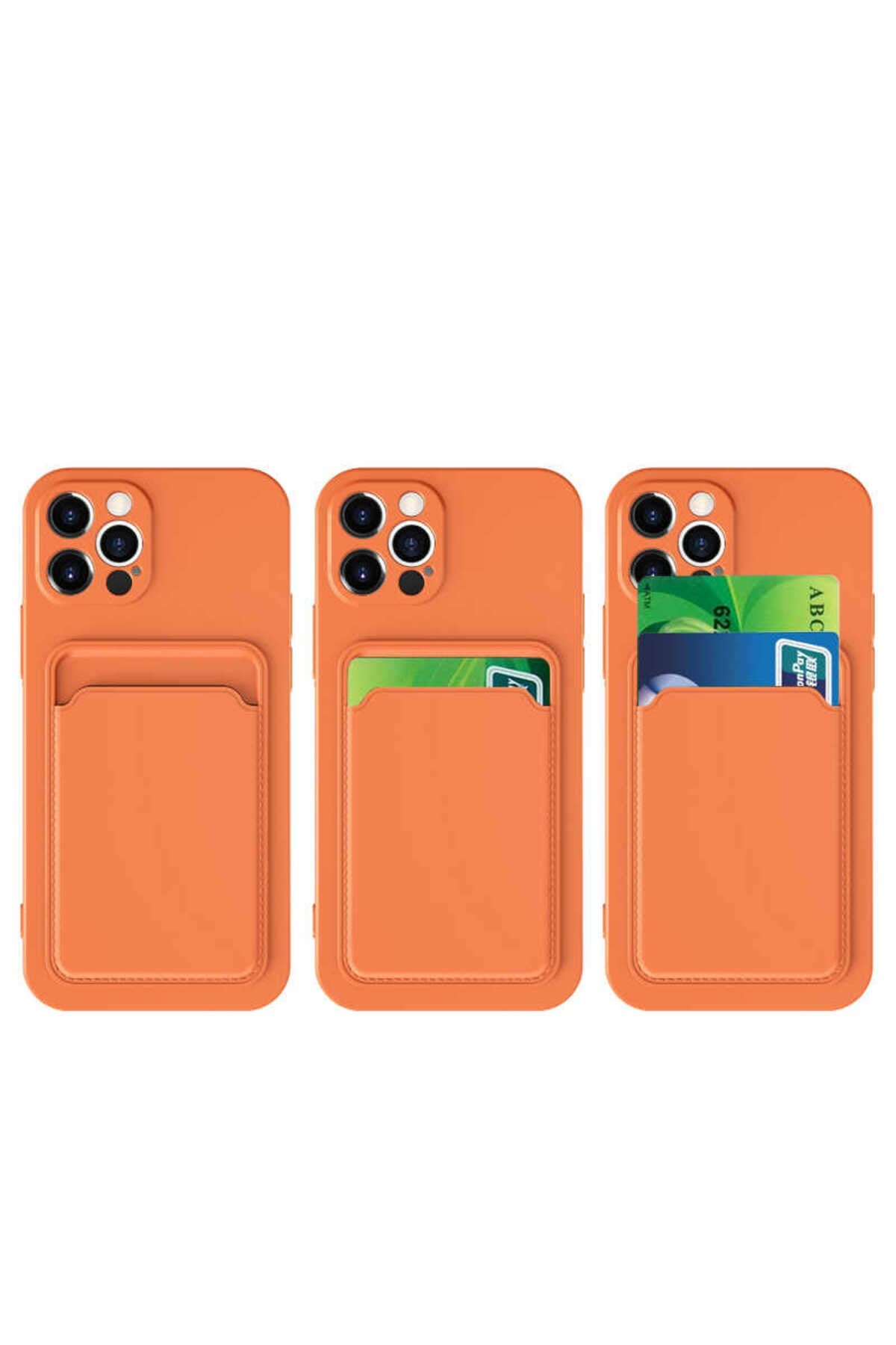 iPhone 12 Pro Max Uyumlu NVTH Ofix Kılıf-Turuncu