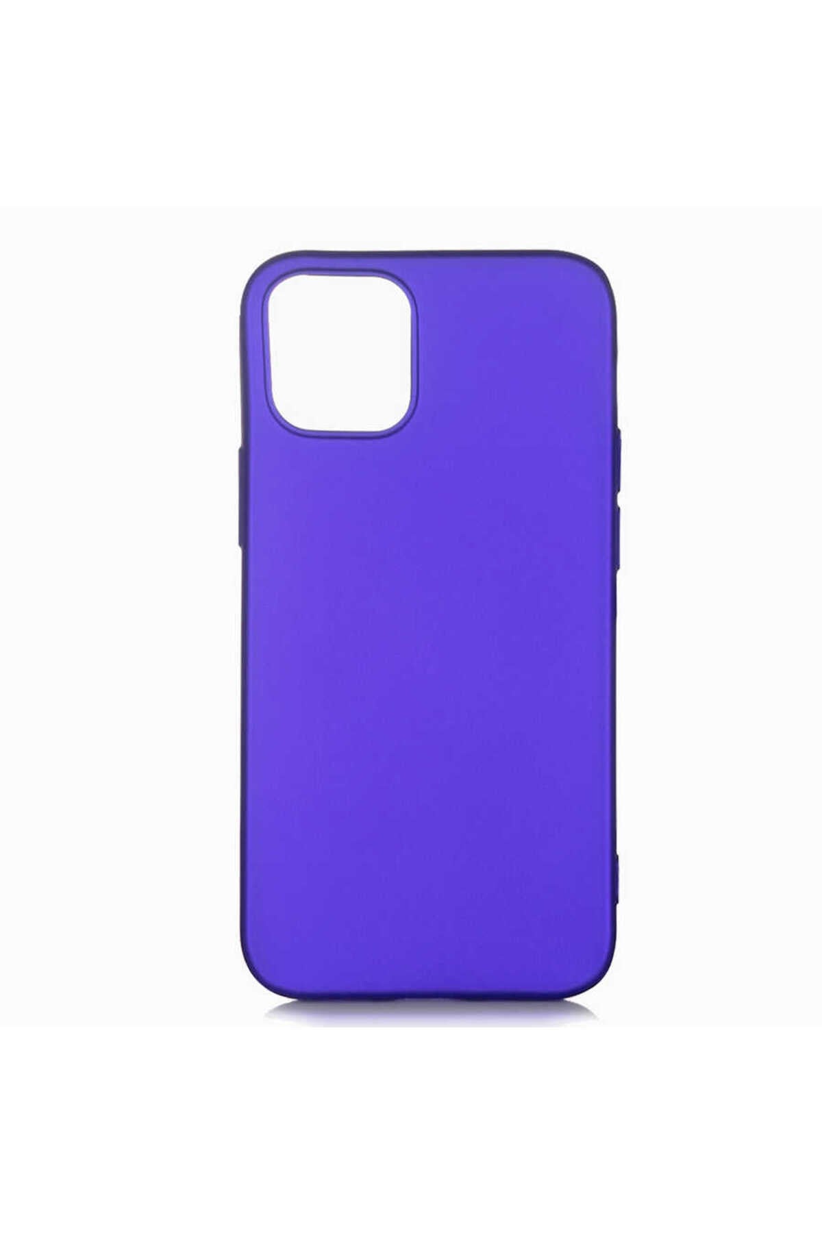 iPhone 12 Pro Max Uyumlu NVTH Premier Silikon Kılıf-Saks Mavi