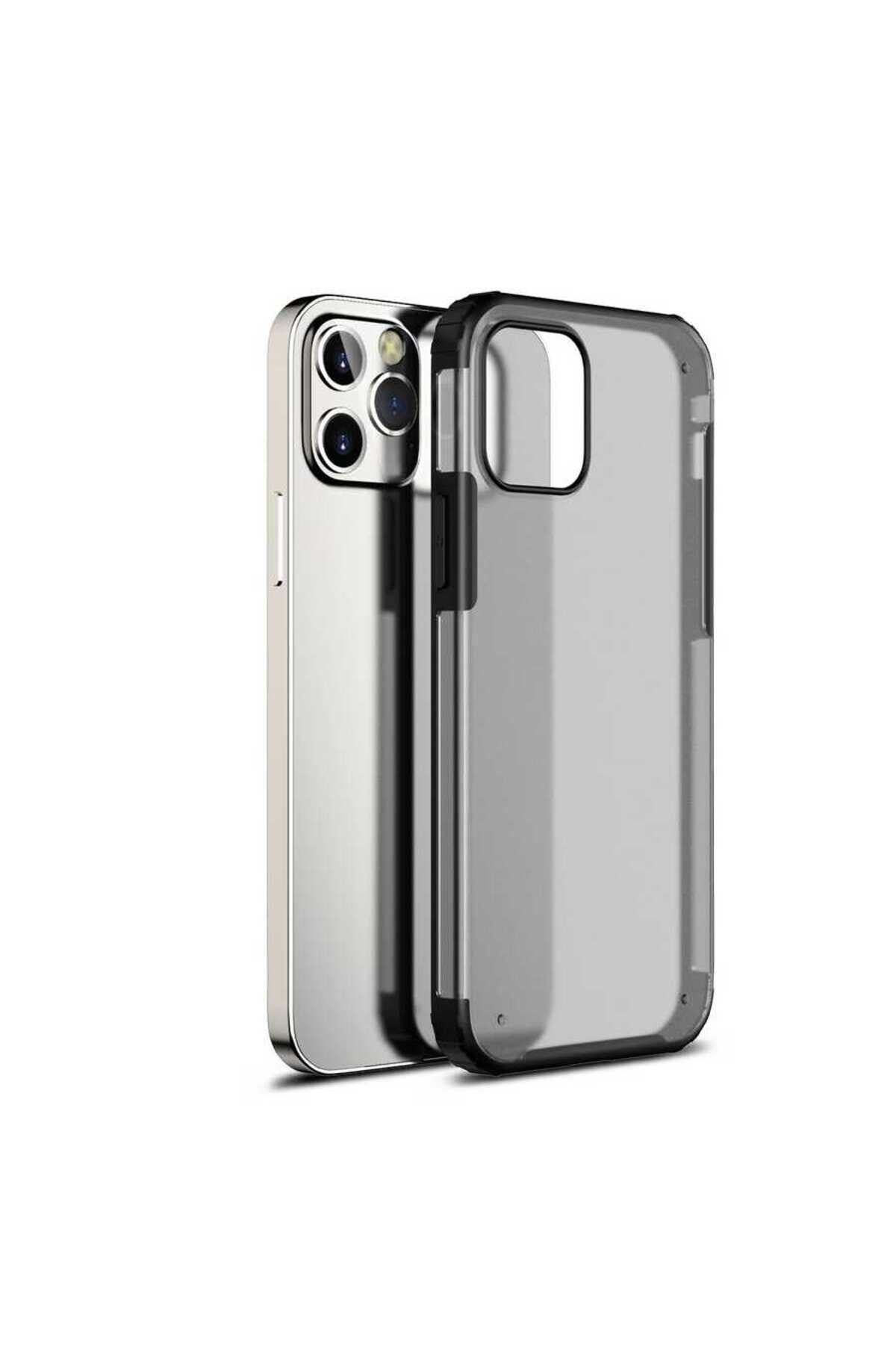iPhone 12 Pro Max Uyumlu NVTH Volks Kılıf-Siyah