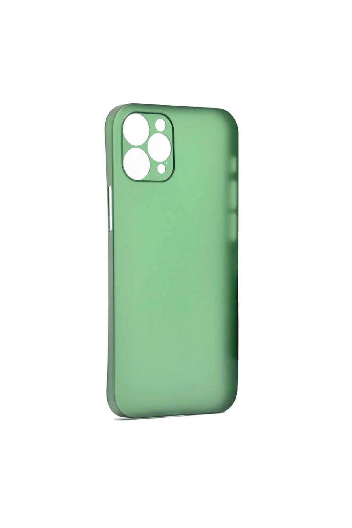 iPhone 12 Pro Uyumlu NVTH 1.Kalite PP Silikon-Yeşil